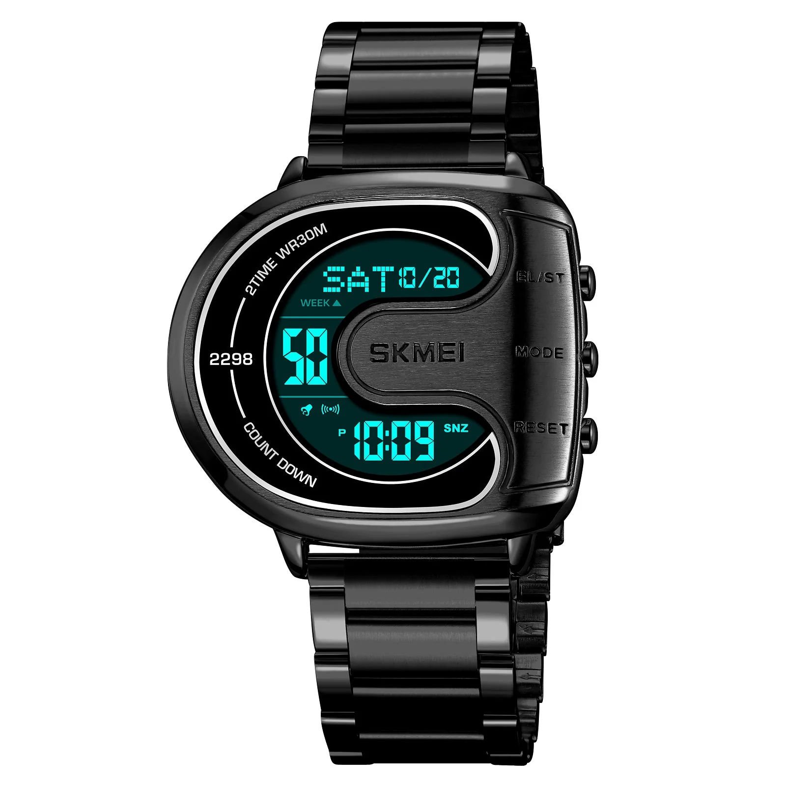 2298 Reloj SKMEI para hombre pulsera de Metal - Image 5
