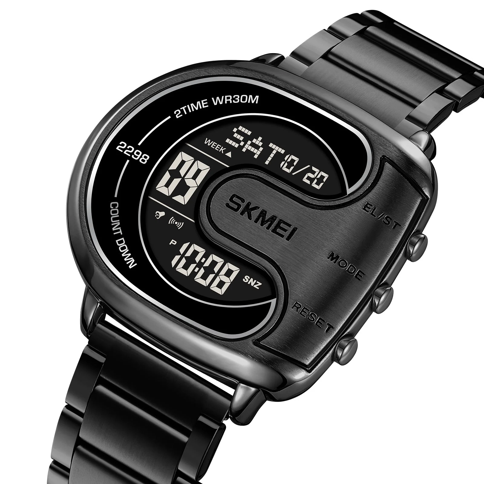 2298 Reloj SKMEI para hombre pulsera de Metal - Image 6