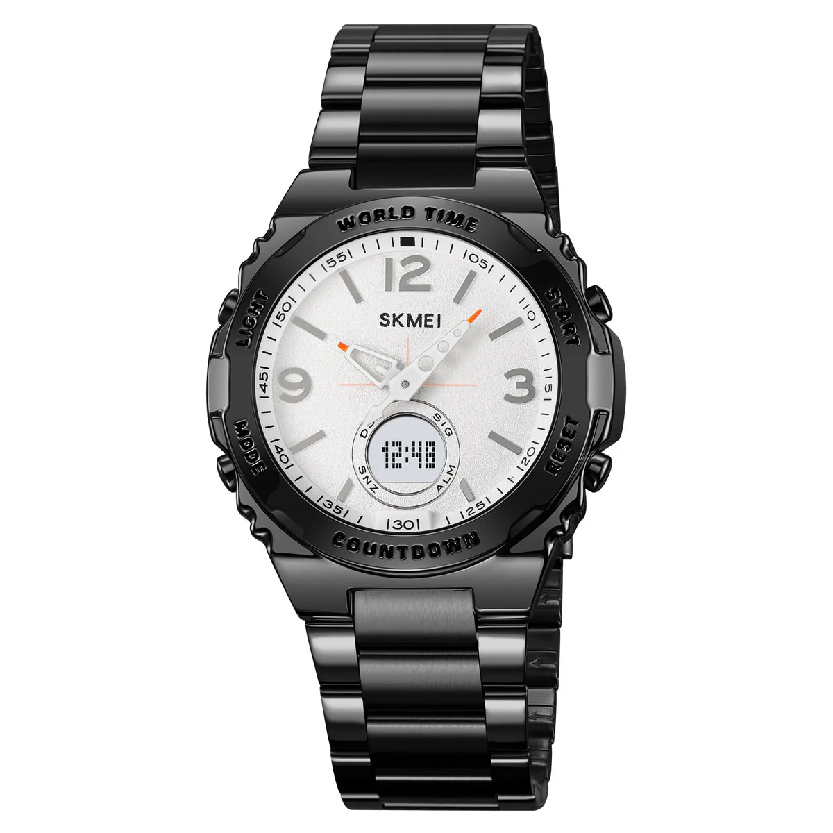 2310 Reloj Skmei para caballero pulsera de metal - Image 17