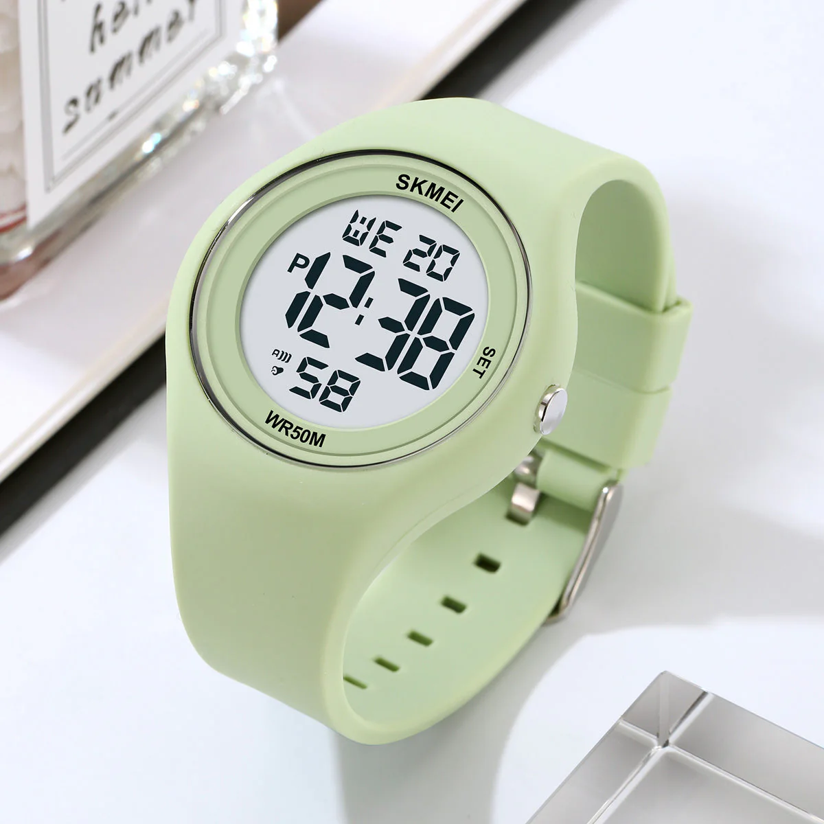2317 Reloj Skmei para niños pulsera de resina - Image 2