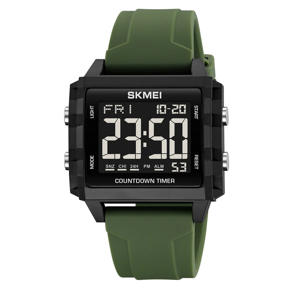 2320 Reloj Skmei para hombre deportivo pulsera de resina - Image 11