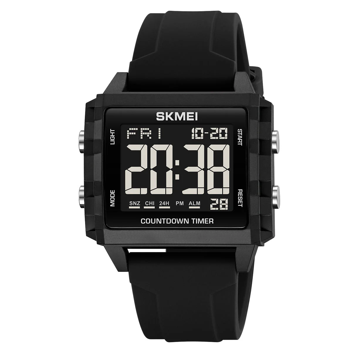 2320 Reloj Skmei para hombre deportivo pulsera de resina - Image 12