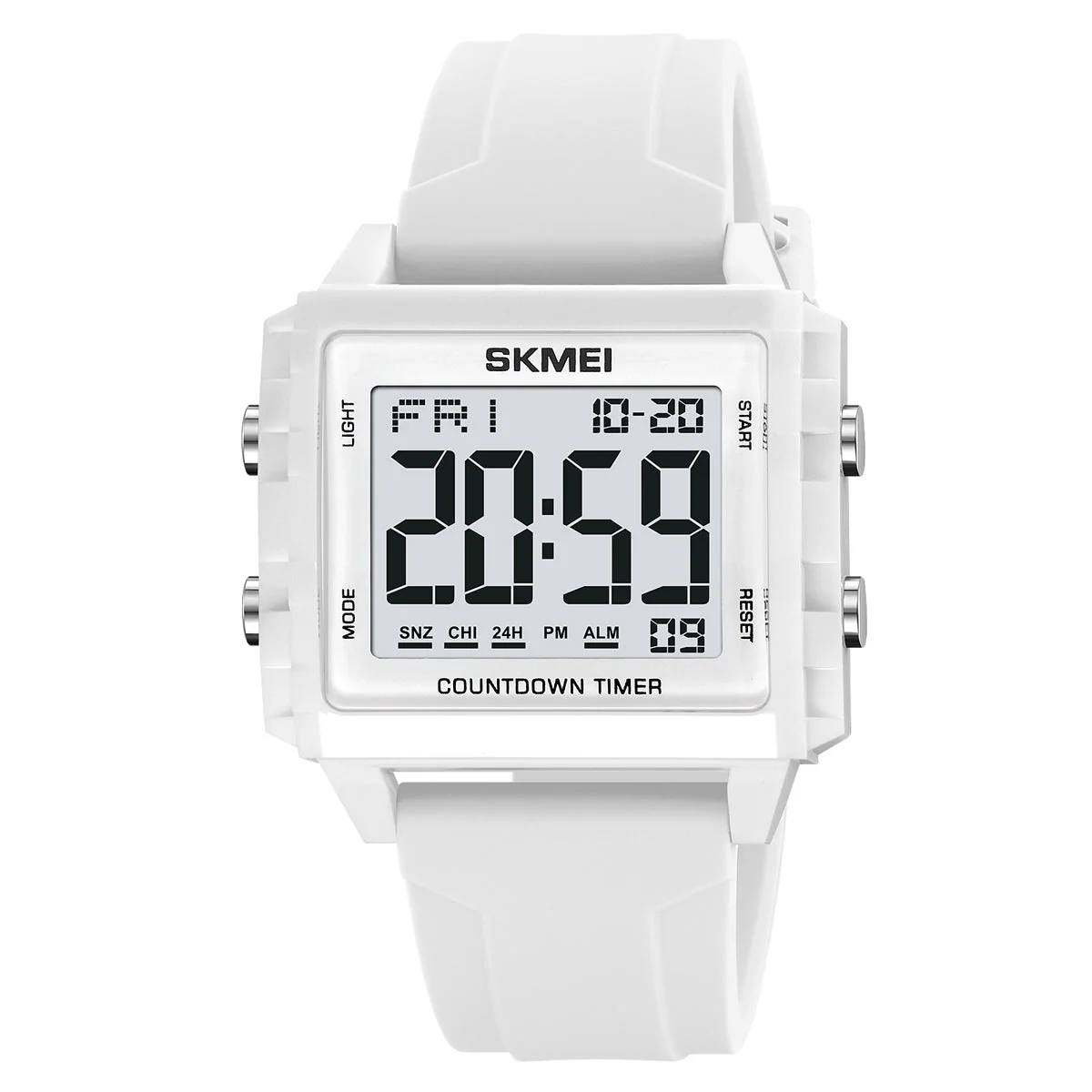 2320 Reloj Skmei para hombre deportivo pulsera de resina - Image 9