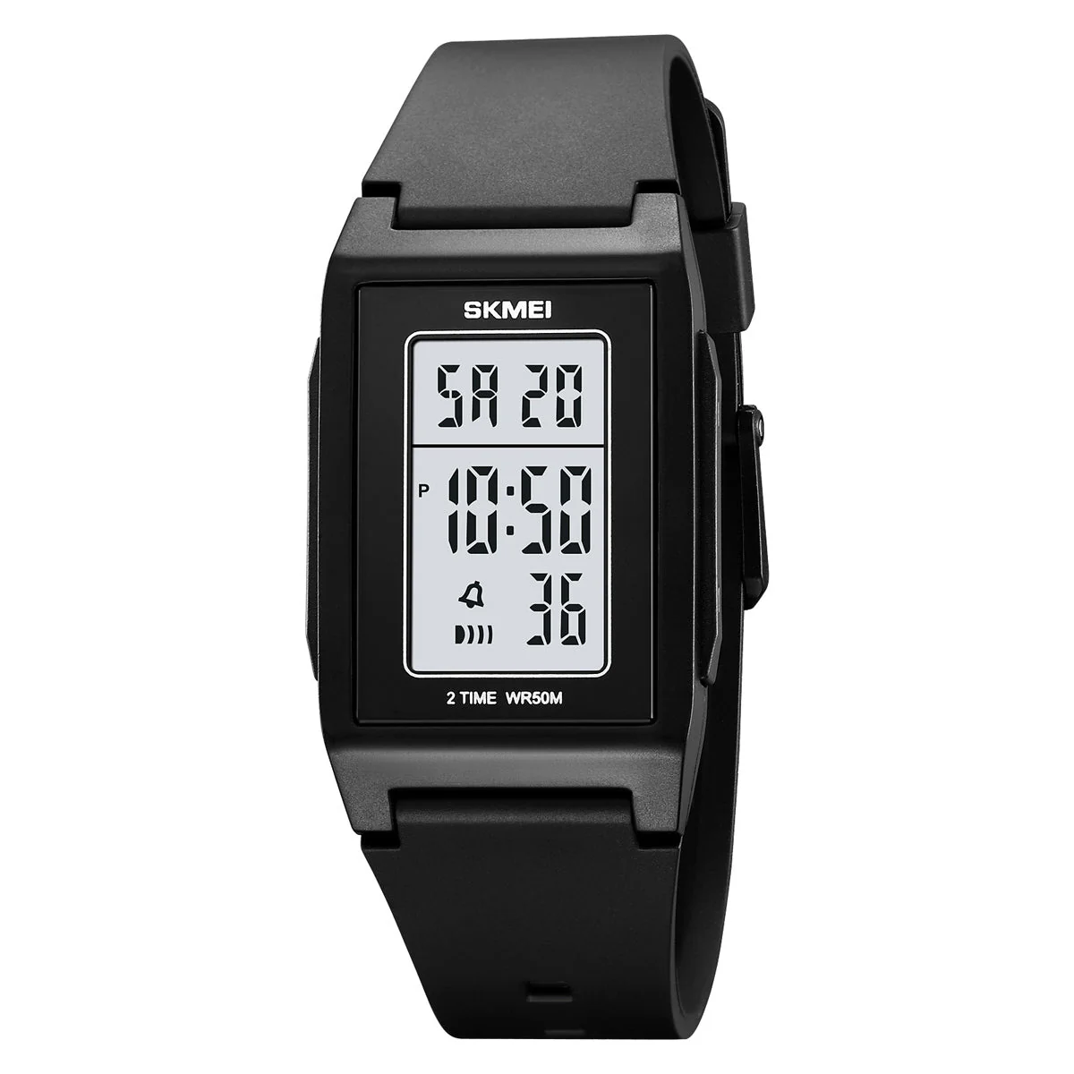 2321 Reloj Skmei para hombre pulsera de caucho - Image 10