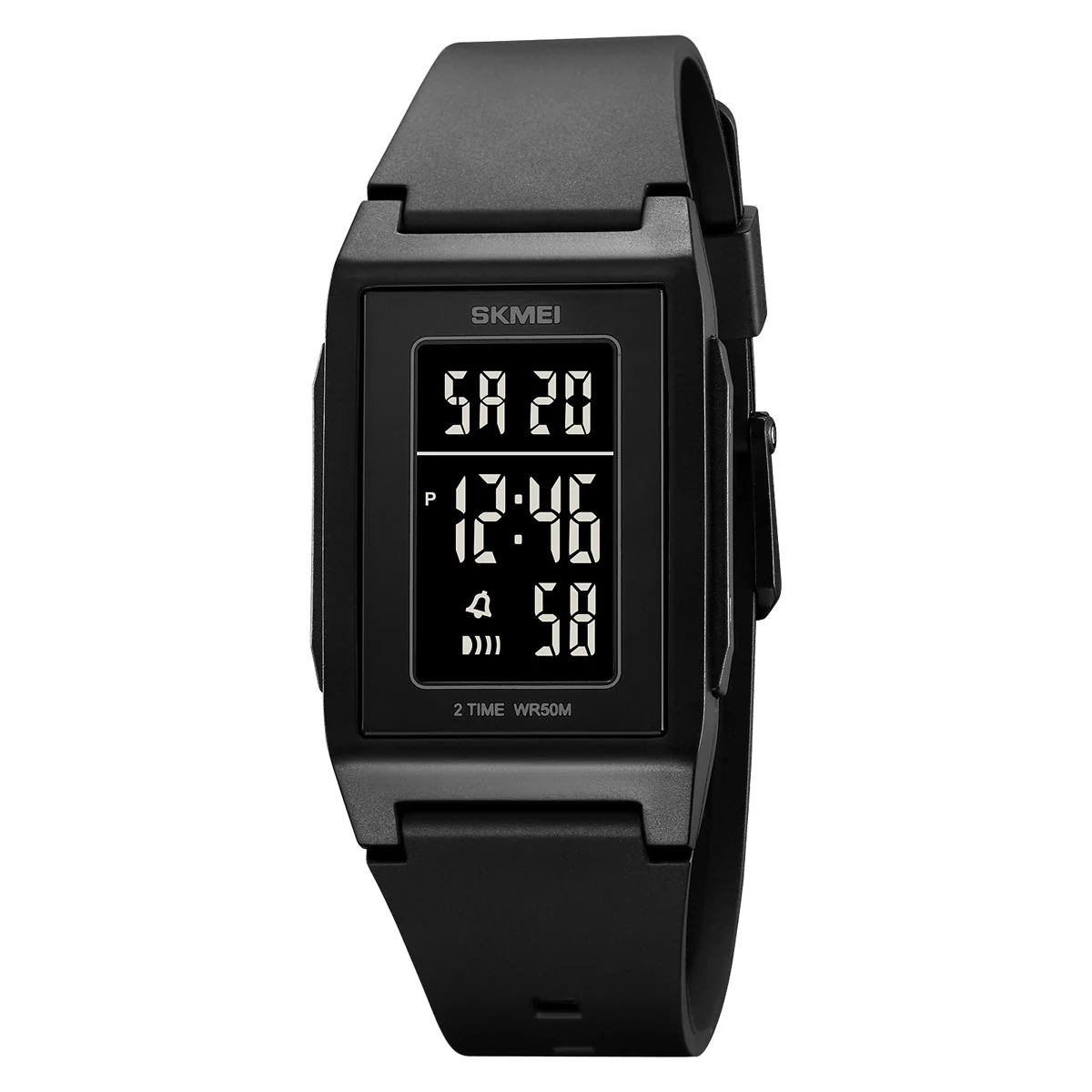 2321 Reloj Skmei para hombre pulsera de caucho - Image 13