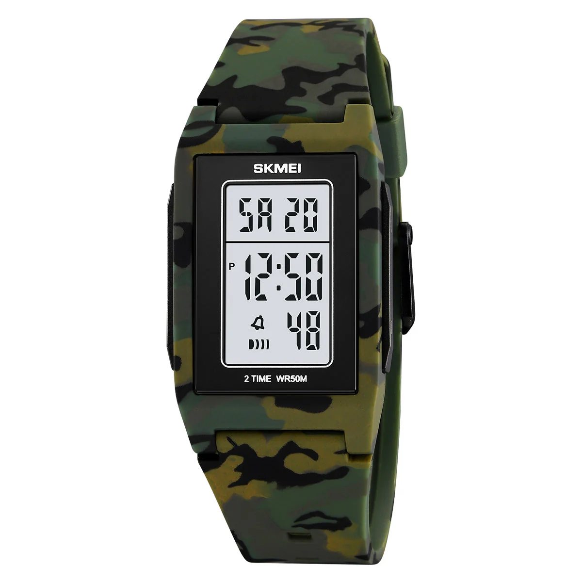 2321 Reloj Skmei para hombre pulsera de caucho - Image 14