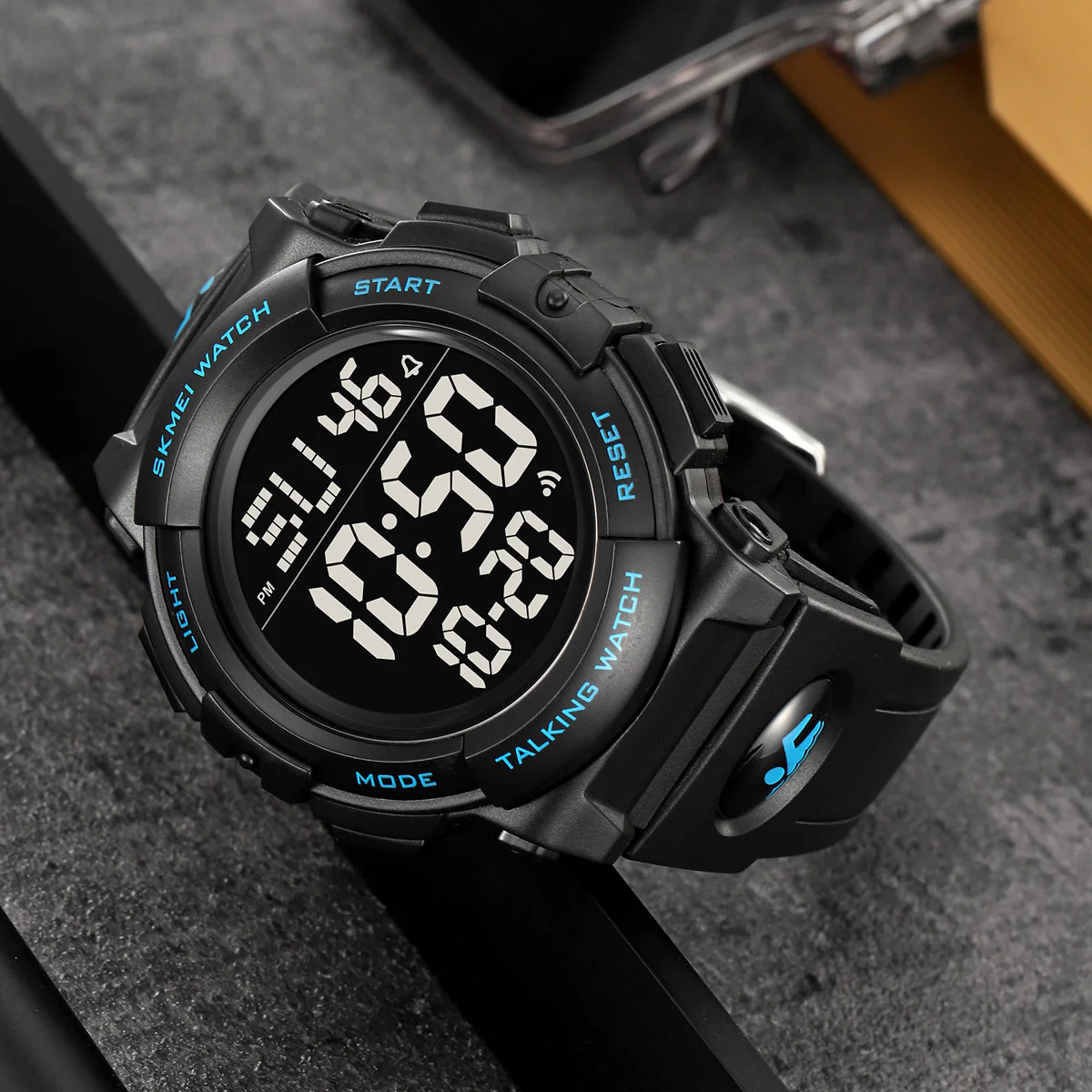 2322 Reloj Skmei para hombre pulsera de caucho - Image 2