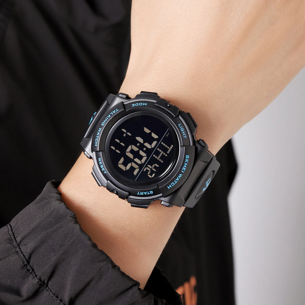 2322 Reloj Skmei para hombre pulsera de caucho - Image 3