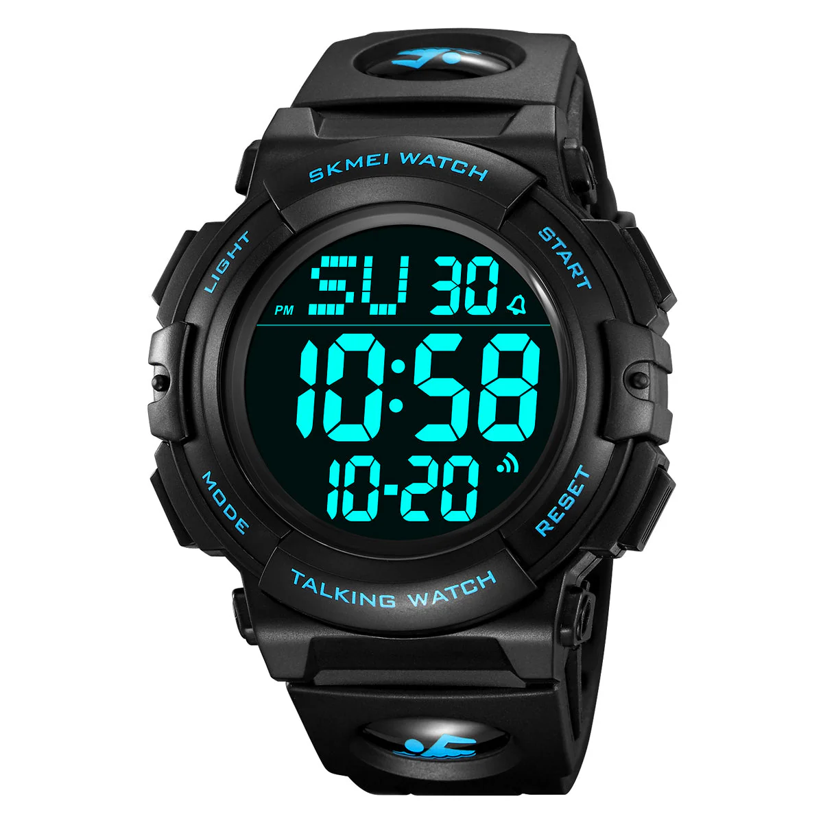 2322 Reloj Skmei para hombre pulsera de caucho - Image 4