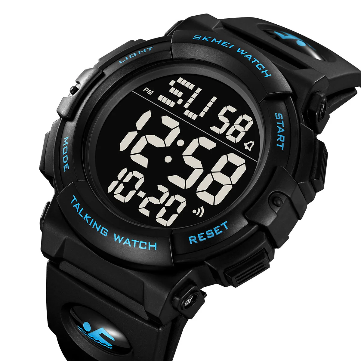 2322 Reloj Skmei para hombre pulsera de caucho - Image 5