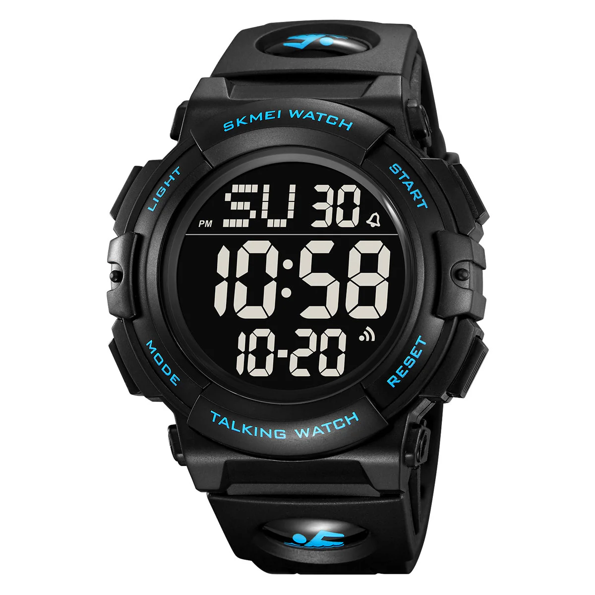 2322 Reloj Skmei para hombre pulsera de caucho - Image 6