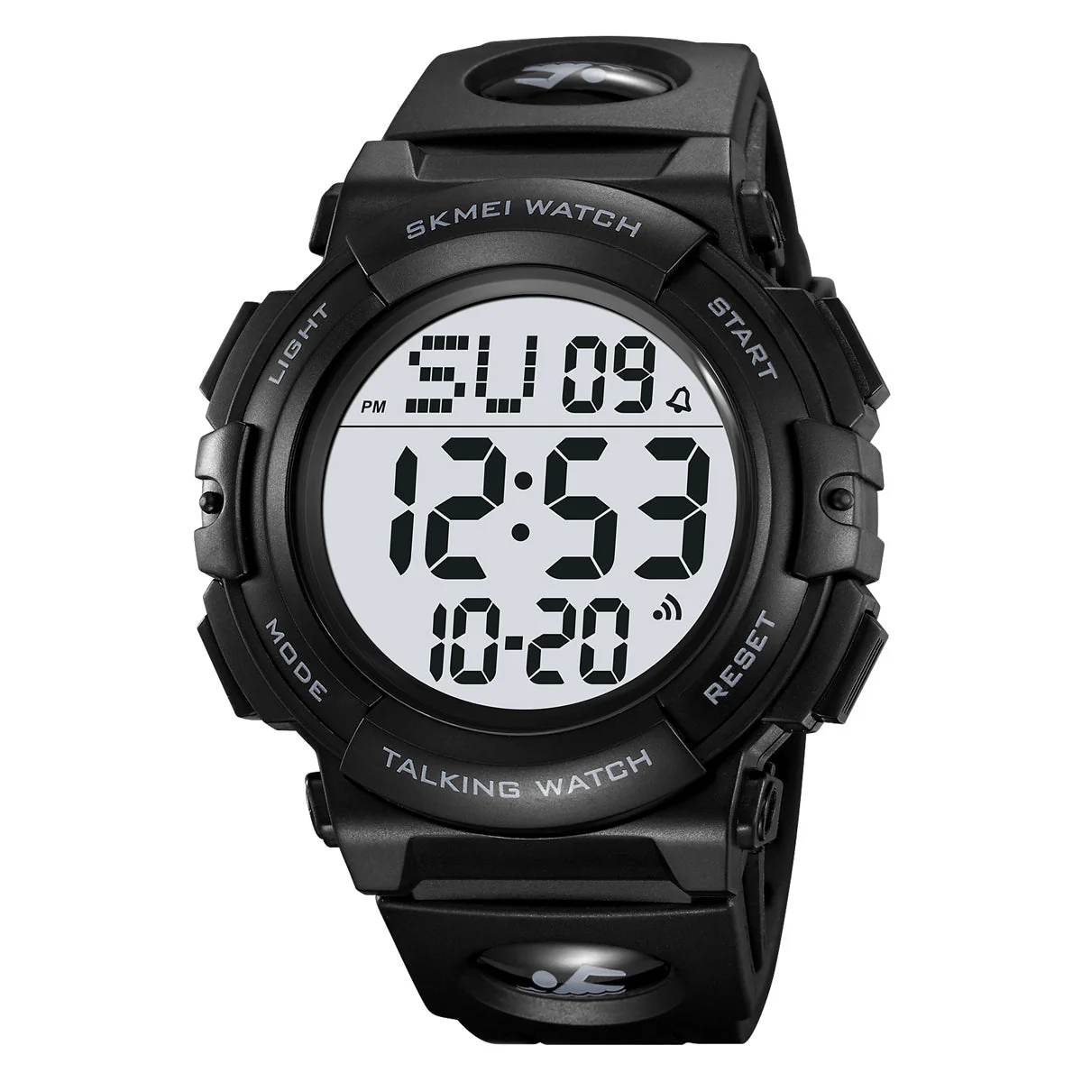 2322 Reloj Skmei para hombre pulsera de caucho - Image 7