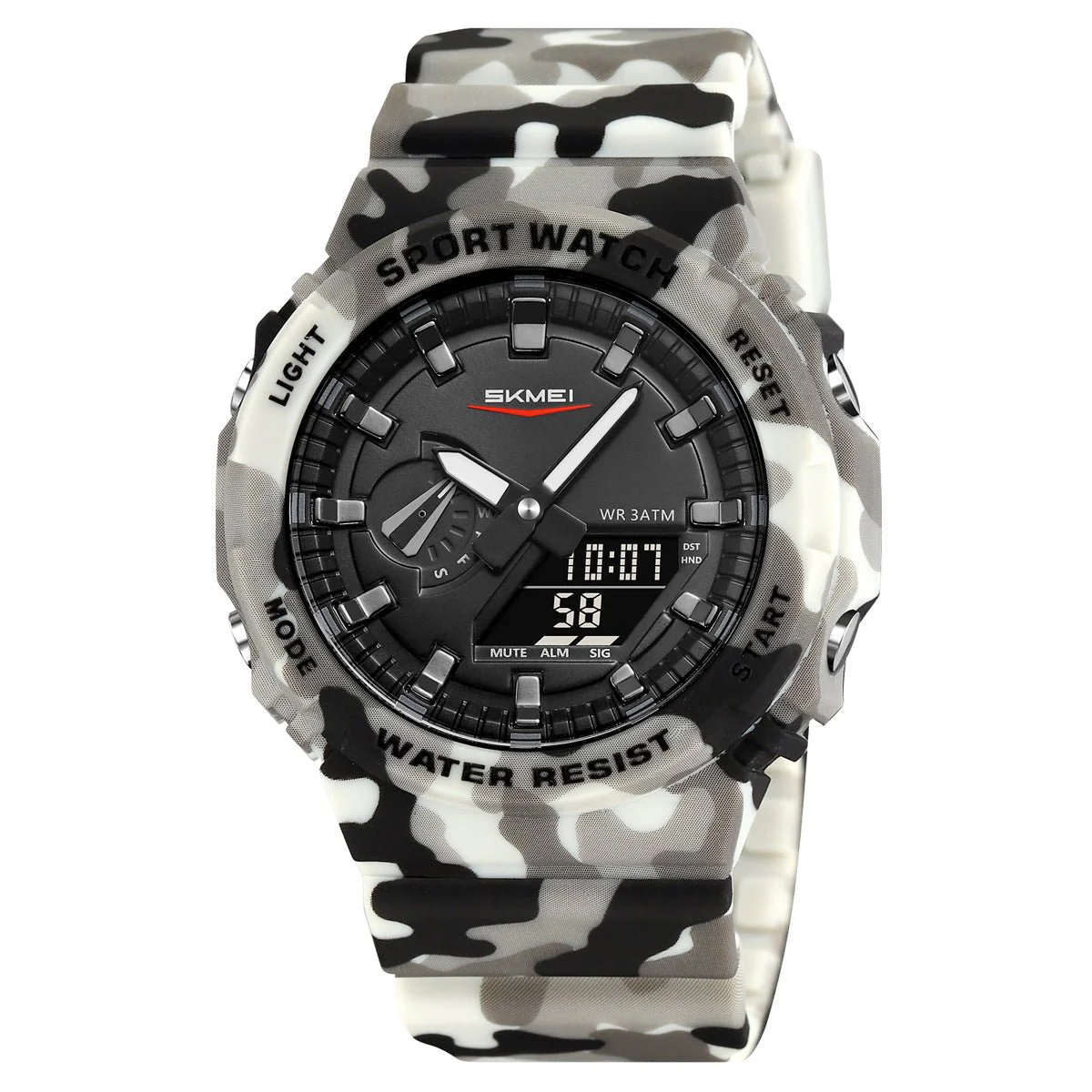 2351 Reloj Skmei Deportivo para hombre pulsera de caucho - Image 10