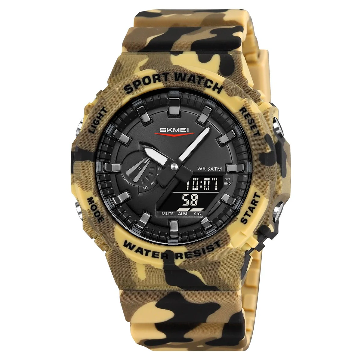 2351 Reloj Skmei Deportivo para hombre pulsera de caucho - Image 11