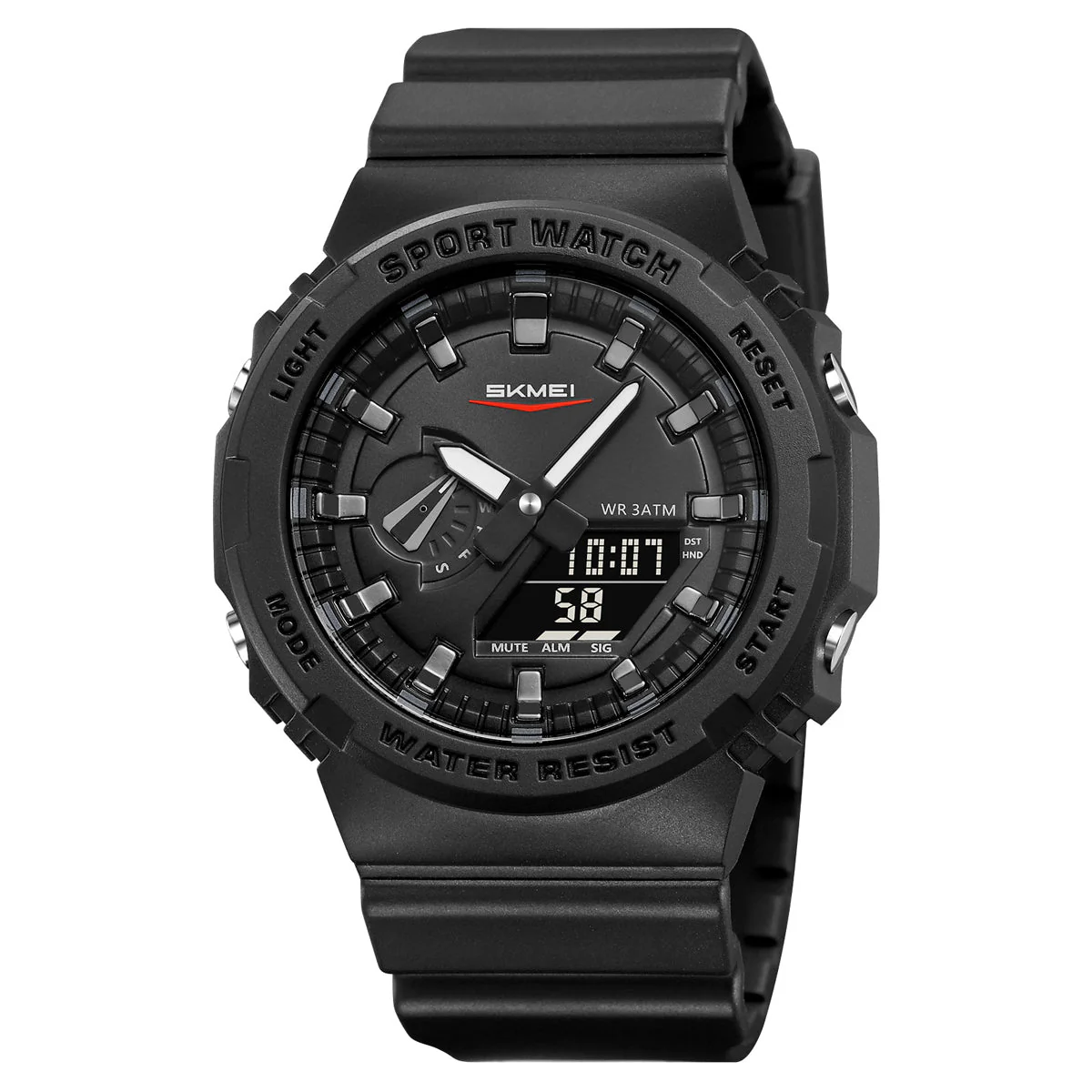 2351 Reloj Skmei Deportivo para hombre pulsera de caucho - Image 9