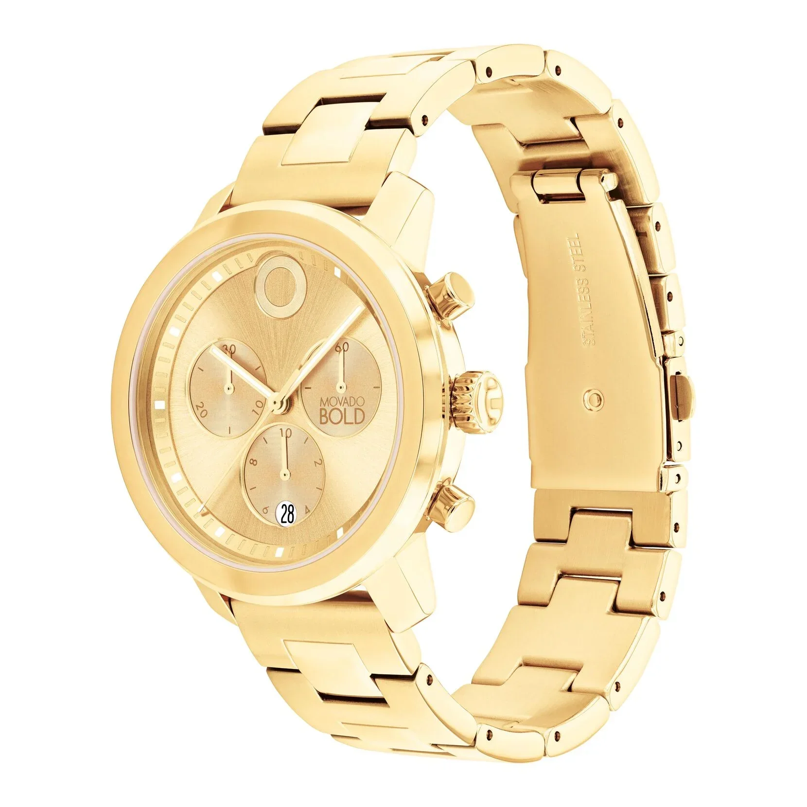3601002 Reloj Movado Bold Unisex correa de metal - Image 3