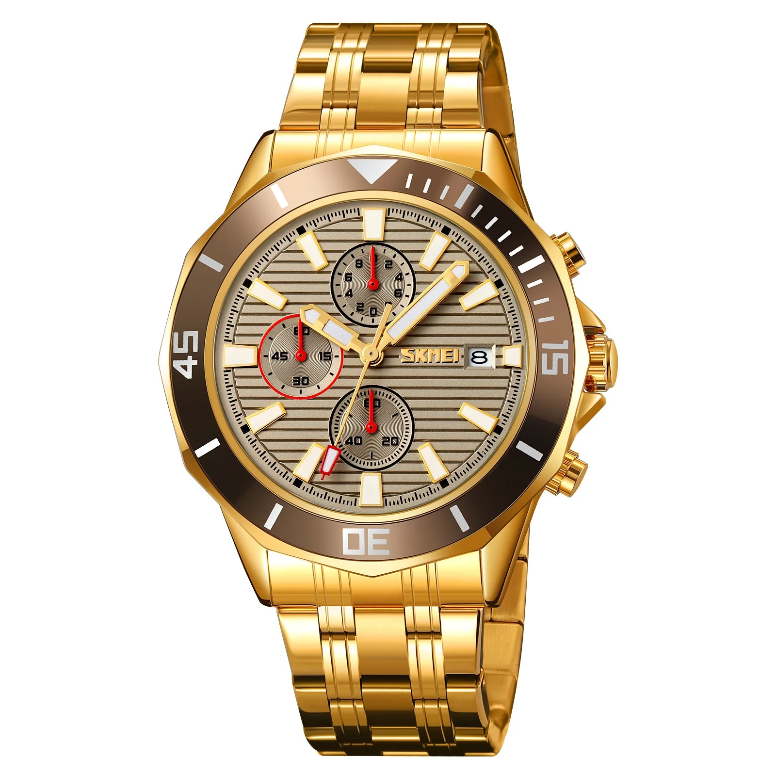 9335 Reloj SKMEI para hombre pulsera de metal - Image 7
