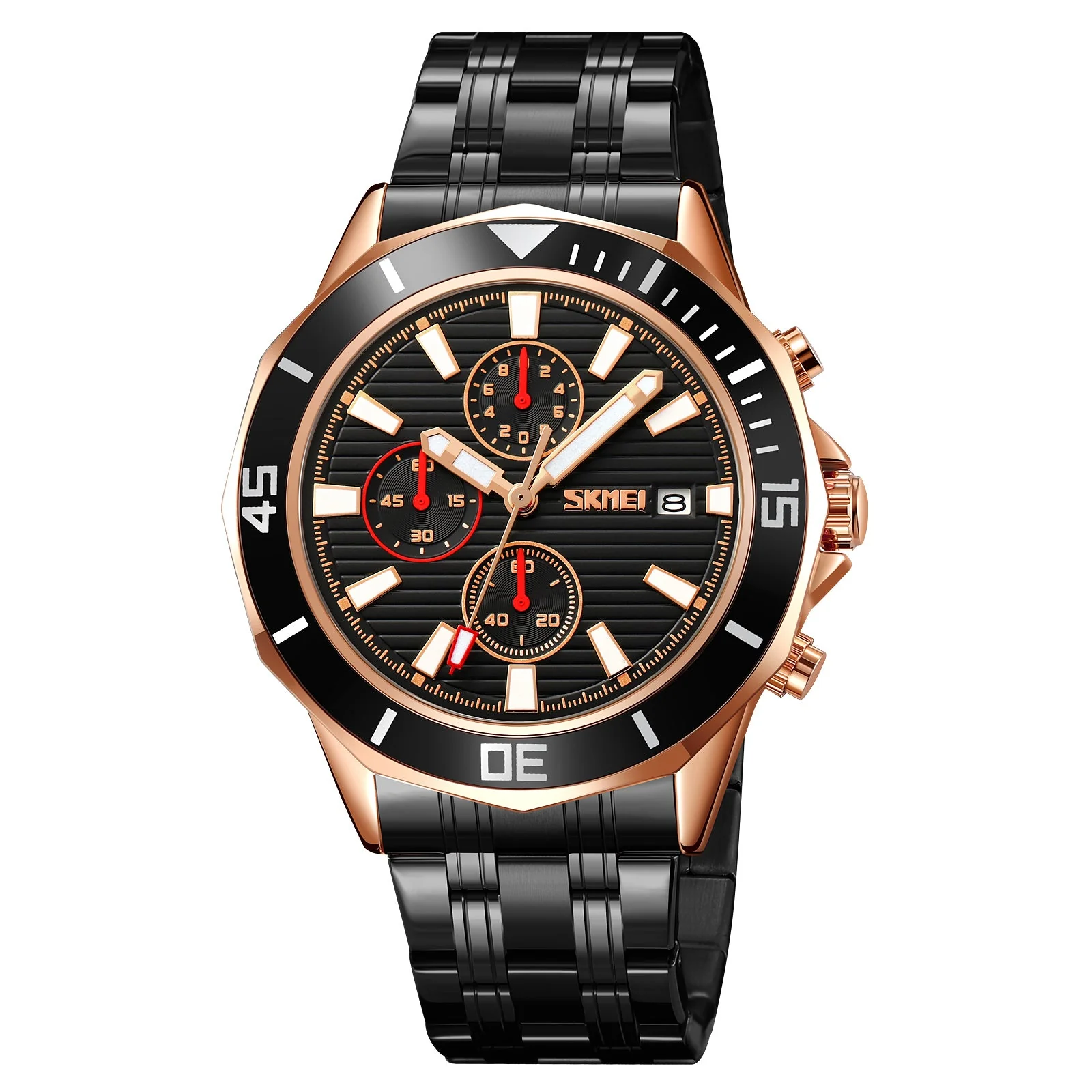 9335 Reloj SKMEI para hombre pulsera de metal - Image 8