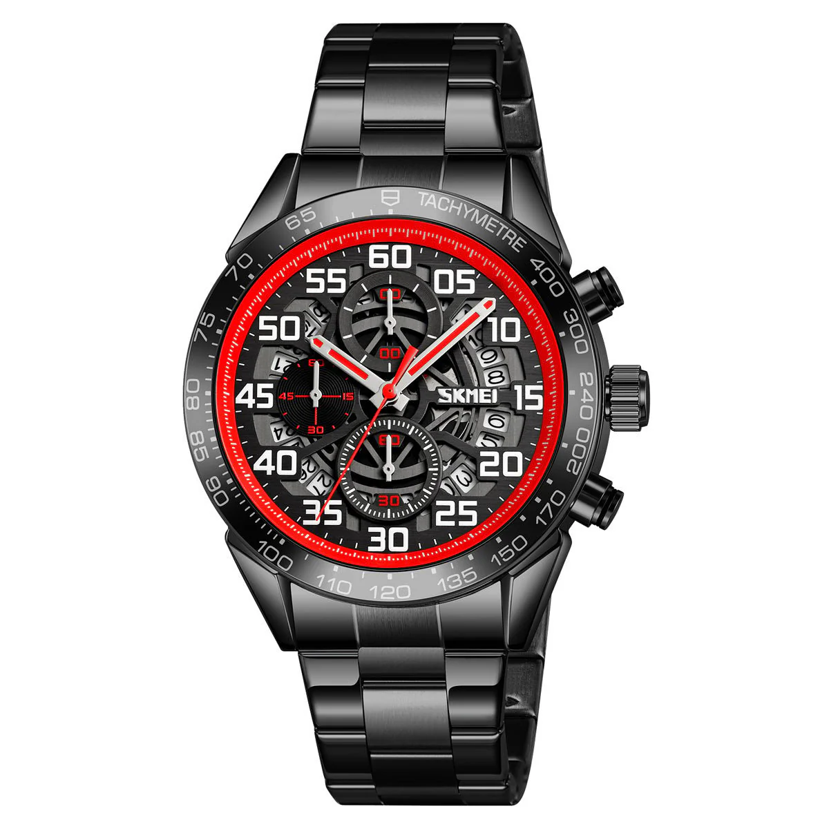 9338 Reloj Skmei para hombre pulsera de acero inoxidable - Image 19