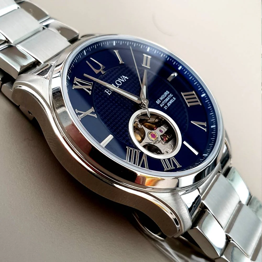 96A218 Reloj Bulova Wilton para Hombre pulsera de metal - Image 4
