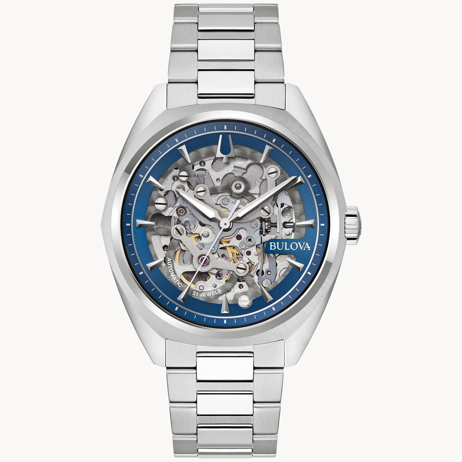 96A292 Reloj Bulova Surveyor de hombre banda de metal