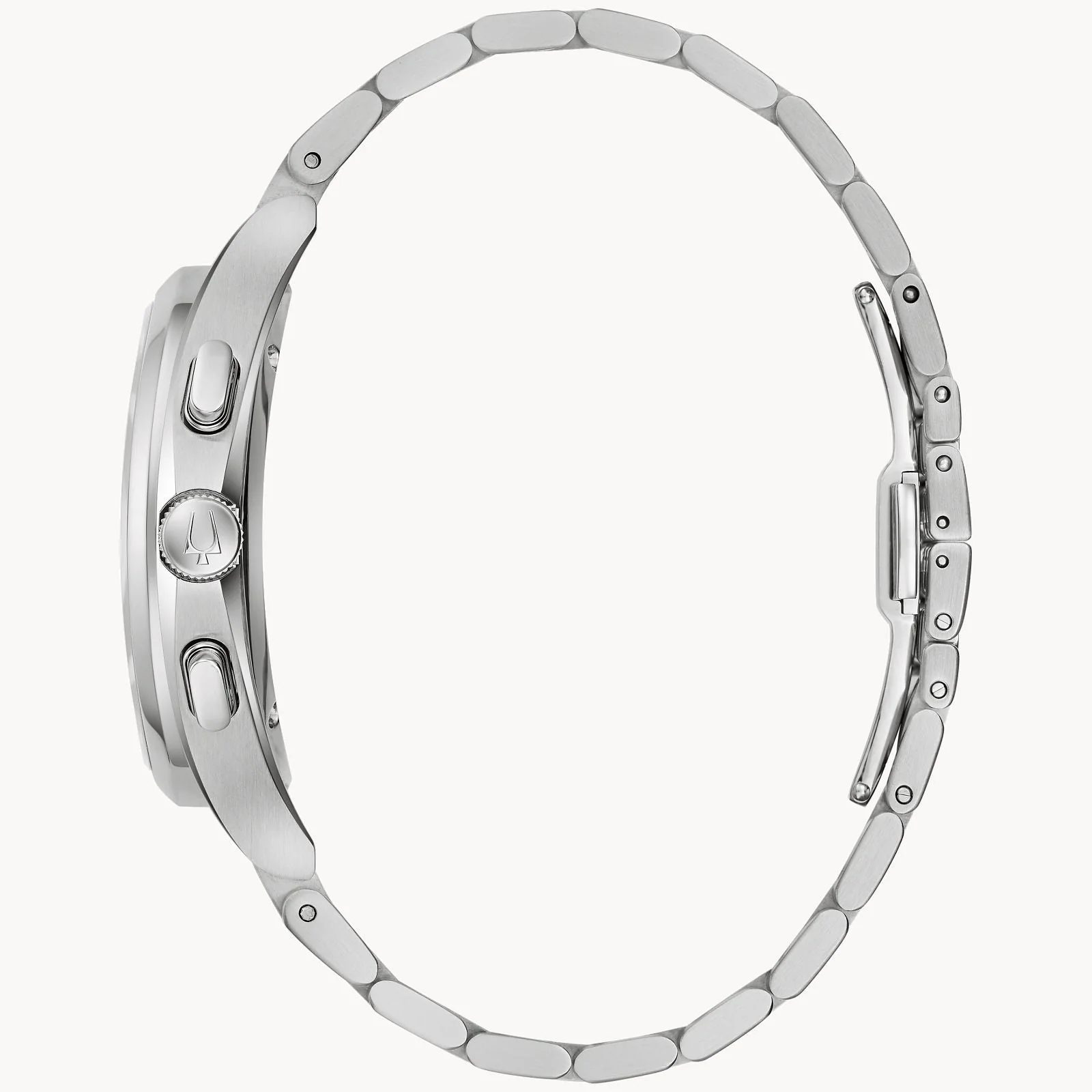 96A297 Reloj Bulova Curv de hombre banda de metal 44mm - Image 5