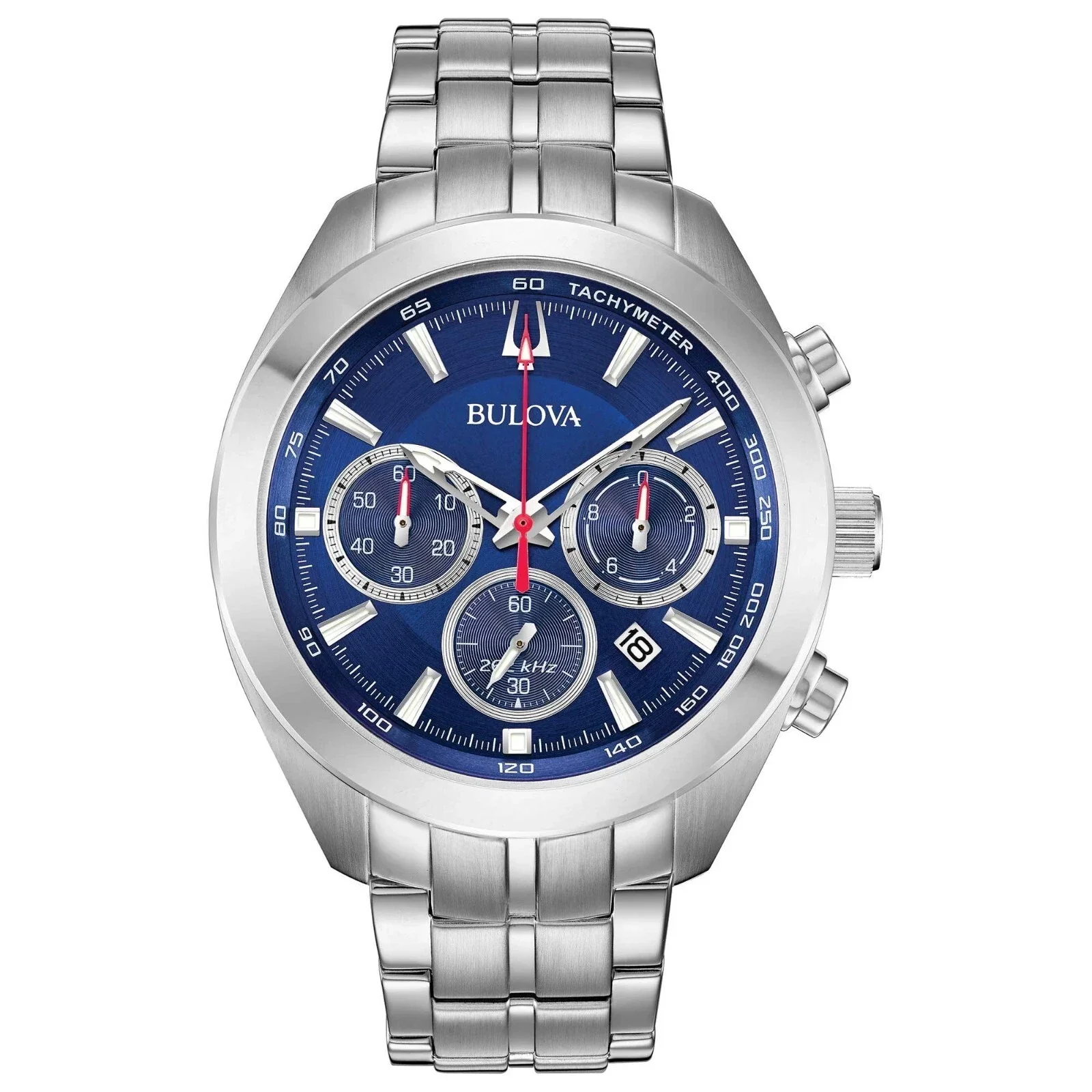 96B285 Reloj Bulova Classic de hombre banda de metal 44 mm