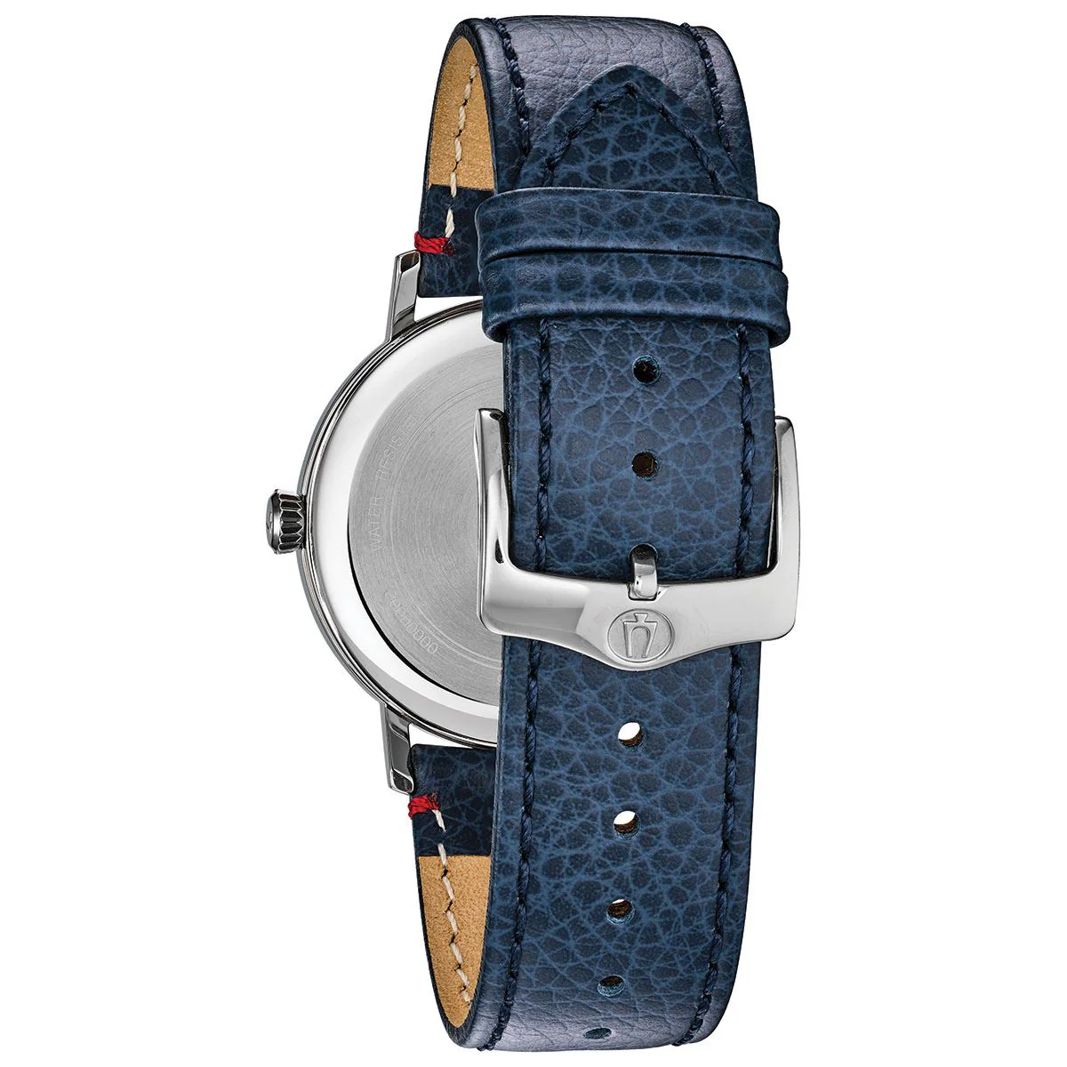 96B293 Bulova reloj para caballero correa de cuero - Image 3