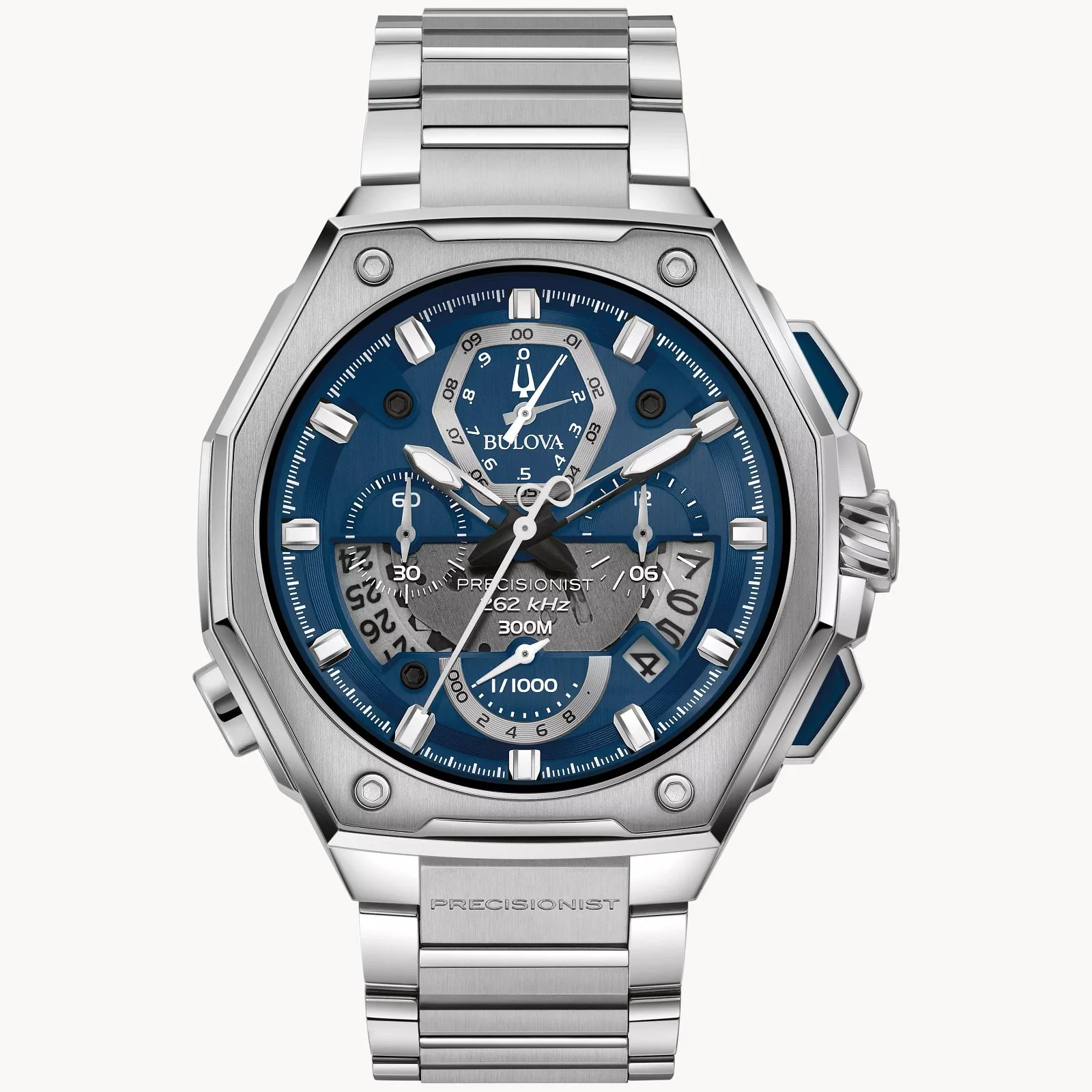96B349 Bulova Series X de caballero pulsera de metal