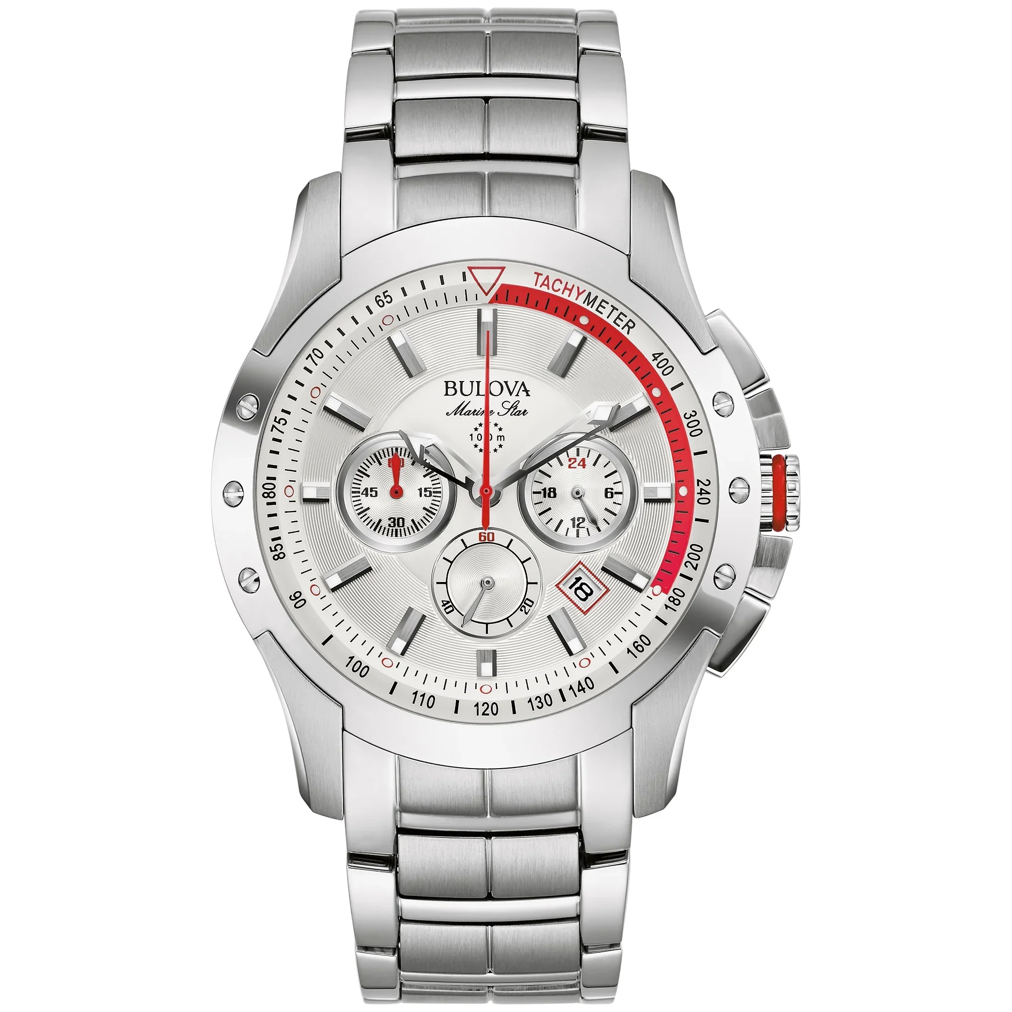 96B383 Reloj Bulova Marine Star de caballero pulsera de metal