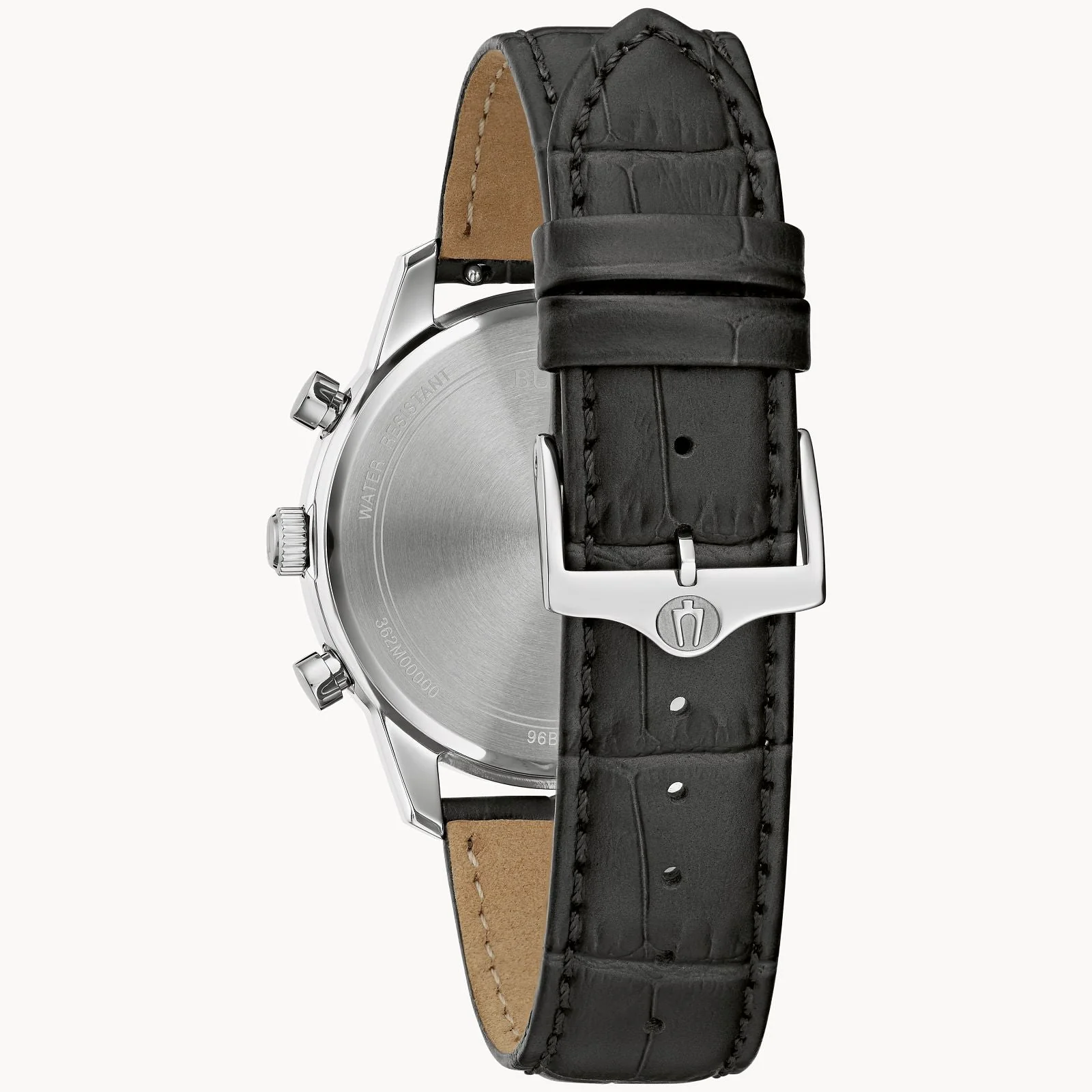96B403 Reloj Bulova Sutton de caballero pulsera de cuero 41 mm - Image 2