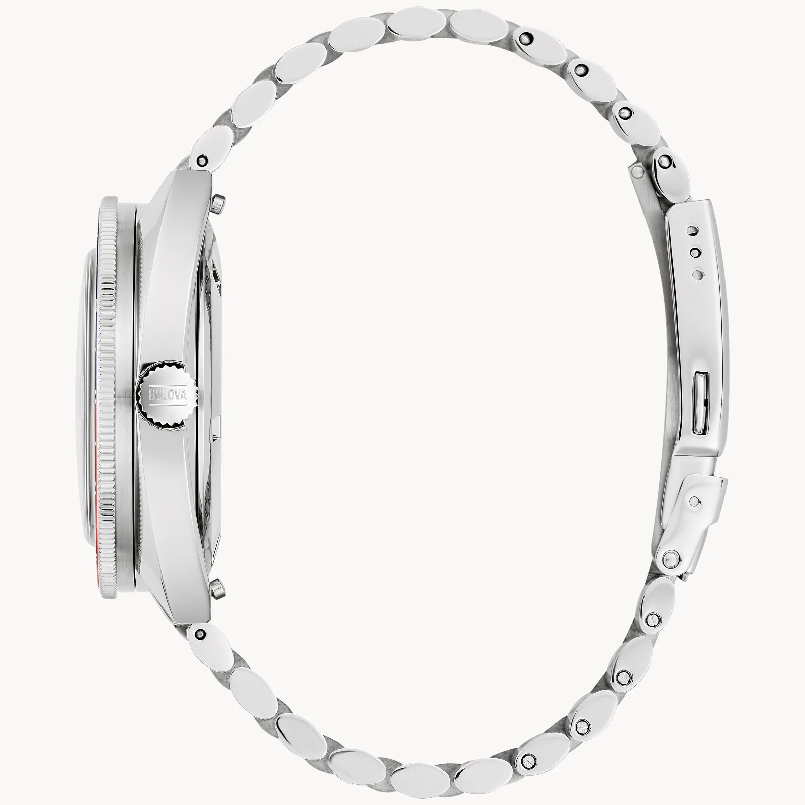 96B405 Reloj Bulova Oceanographer de caballero pulsera de metal - Image 3