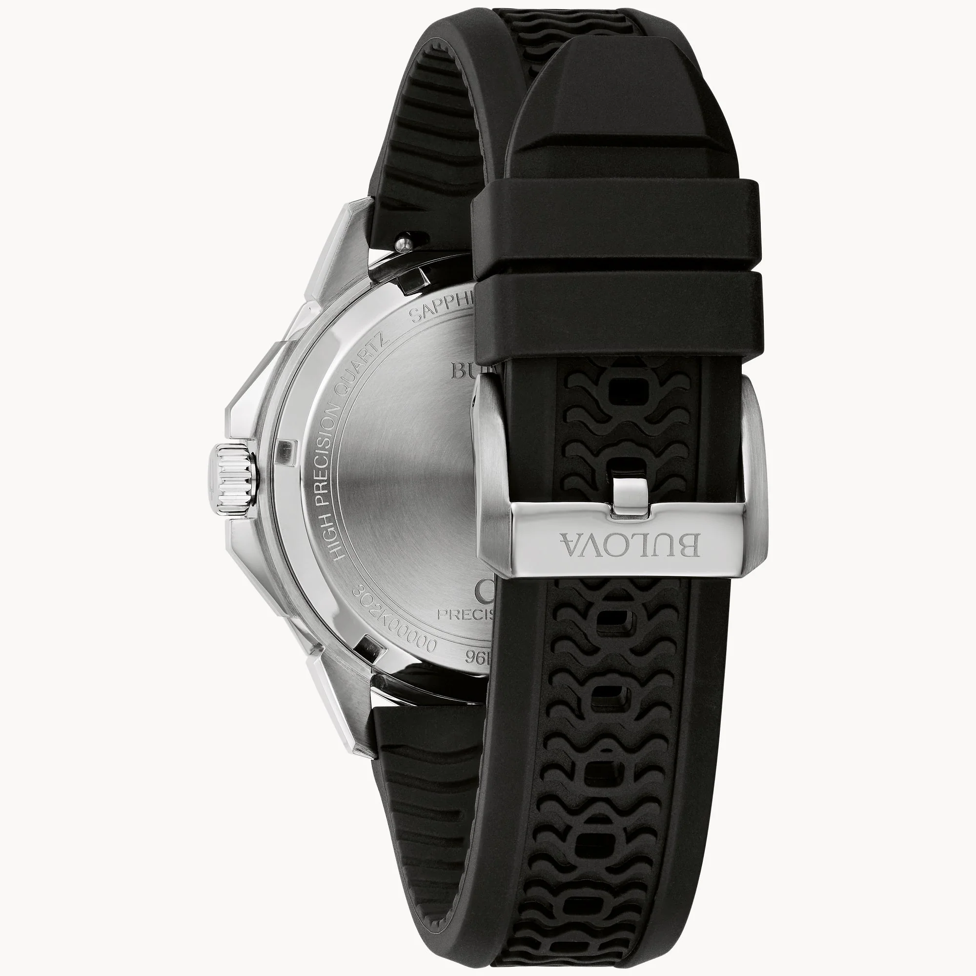 96B431 Reloj Bulova Marine Star de hombre pulsera de silicona - Image 2