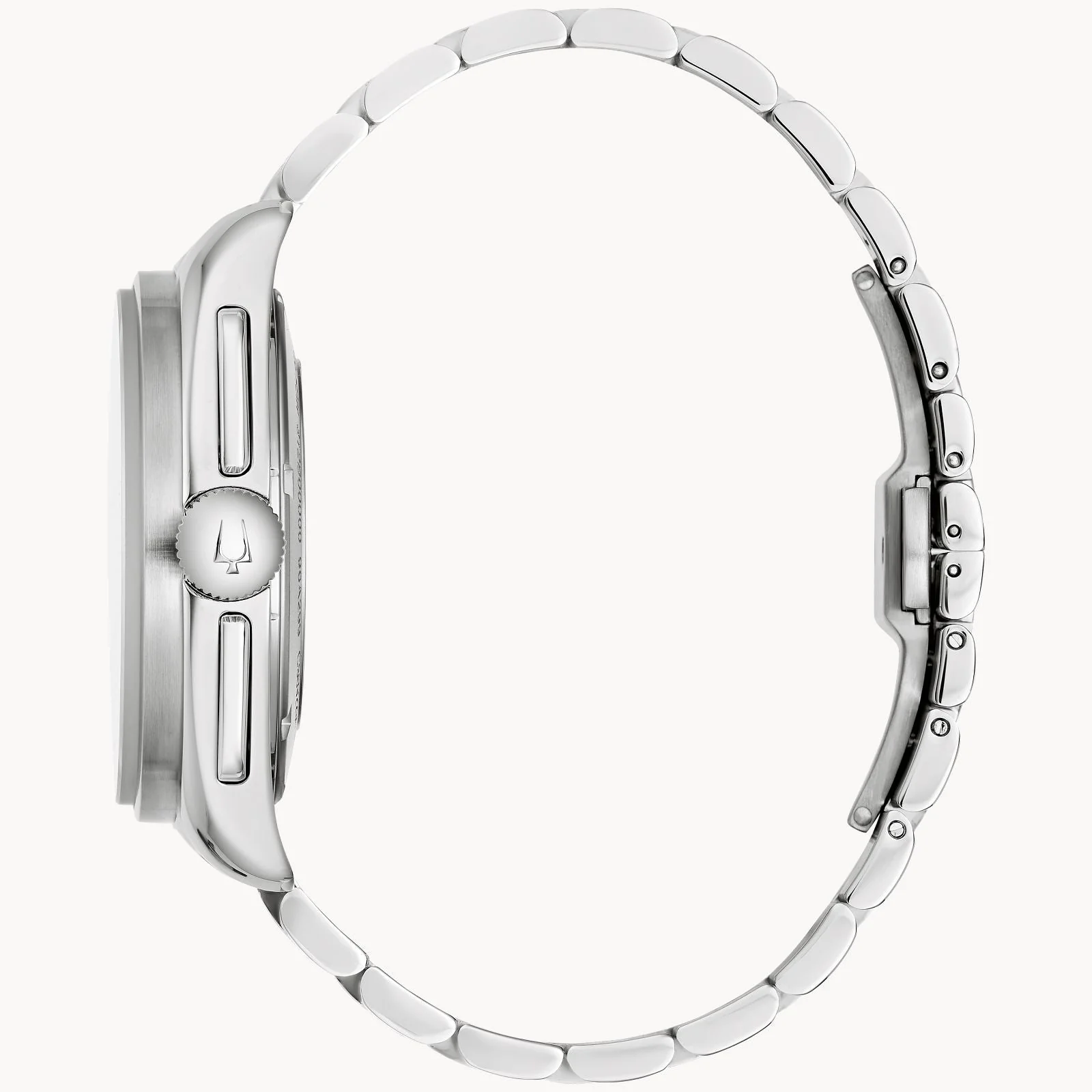 96K115 Reloj Bulova Lunar Pilot de caballero pulsera de metal - Image 3