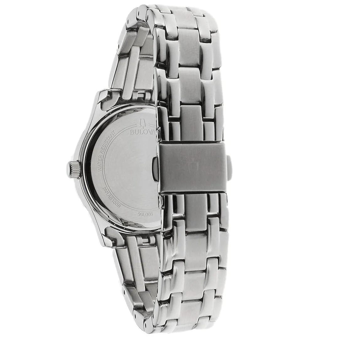 96L005 Reloj Bulova Corporate de mujer correa de metal - Image 3