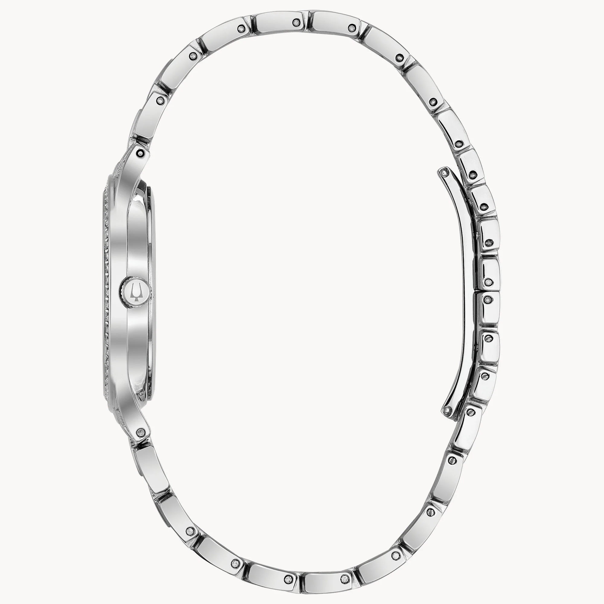 96L243 Reloj Bulova Phantom Crystal de mujer correa de metal - Image 3