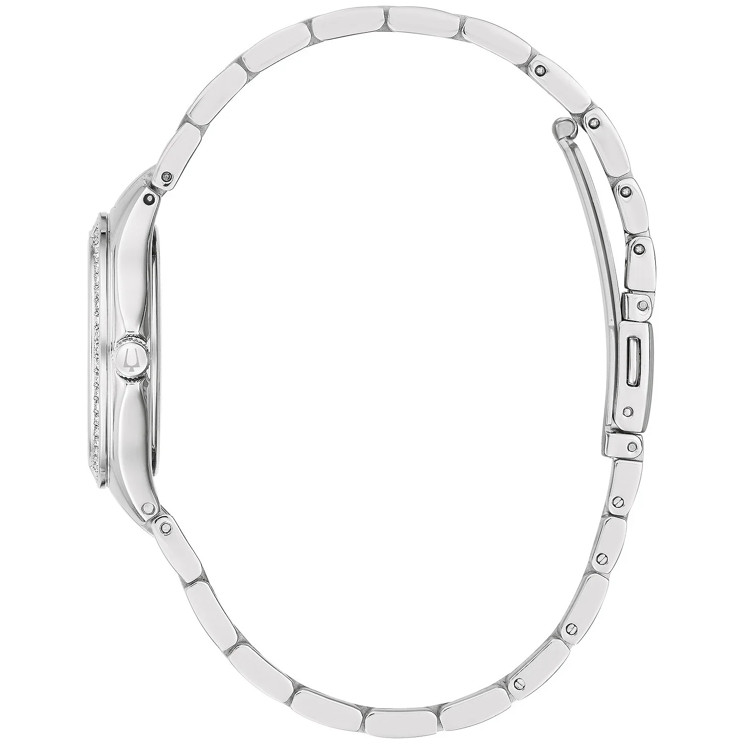 96L300 Reloj Bulova Crystal de mujer pulsera de metal 30 mm - Image 3