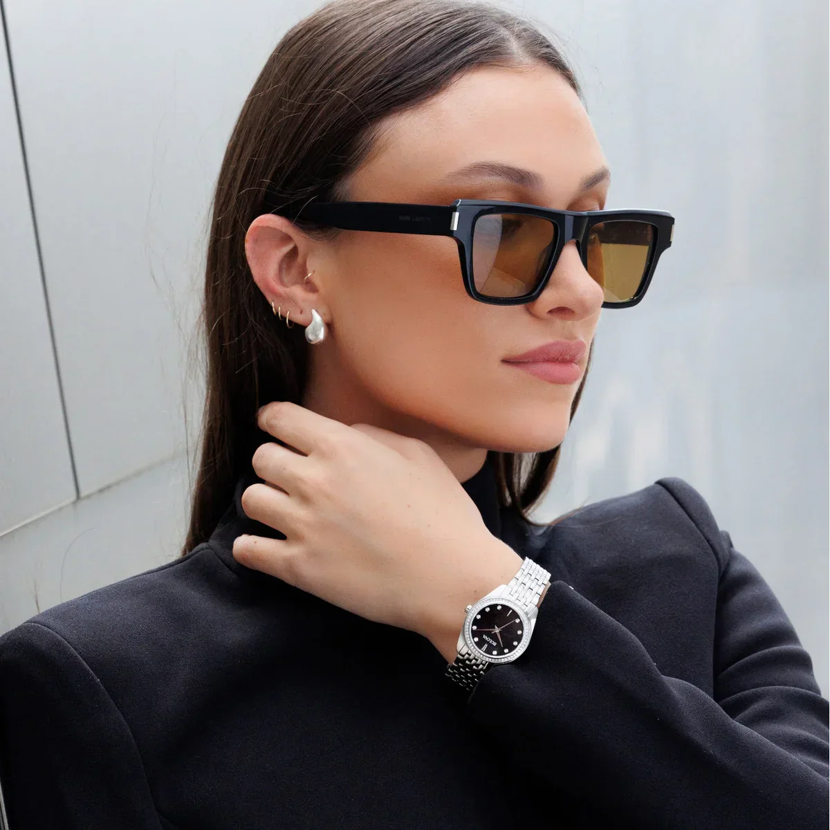 96L317 Reloj Bulova Classic de mujer pulsera de metal 31 mm - Image 4