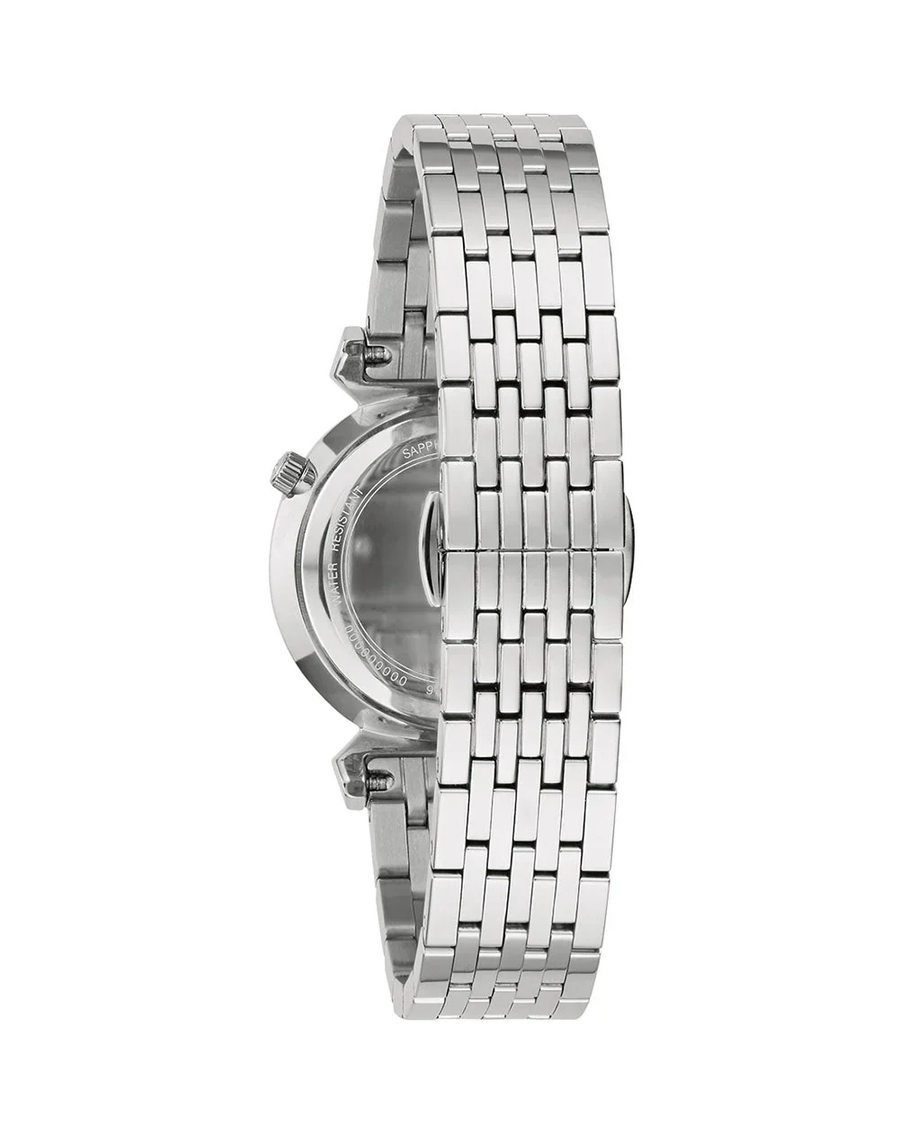96P216 Reloj Bulova Regatta de dama pulsera de metal 30mm - Image 2