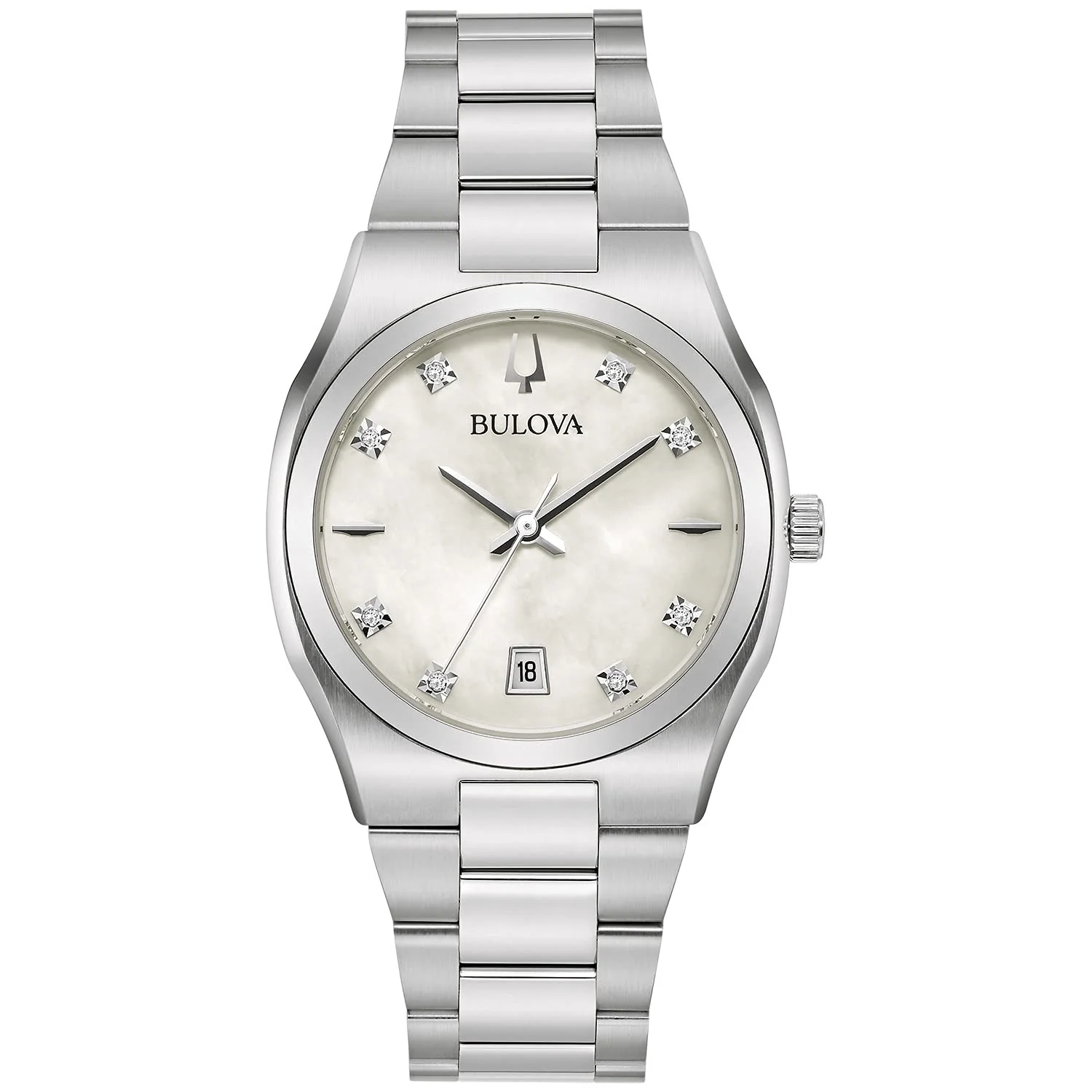 96P218 Reloj Bulova Classic de dama correa de metal