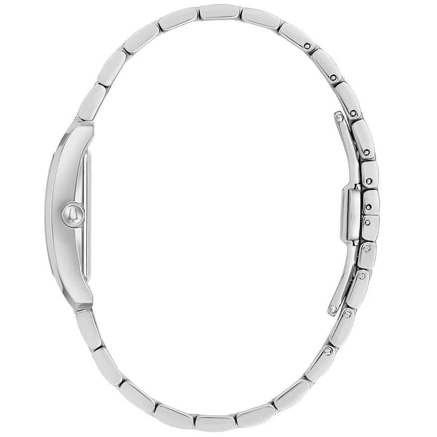 96P258 Bulova reloj de dama pulsera de acero inoxidable - Image 2