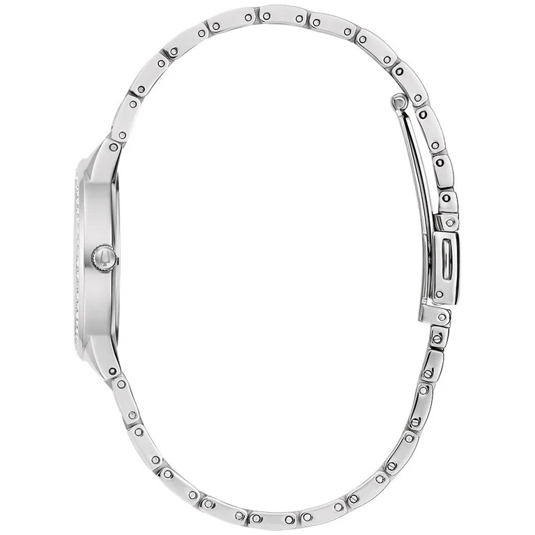 96X162 Reloj Bulova Crystal de mujer pulsera de metal - Image 2
