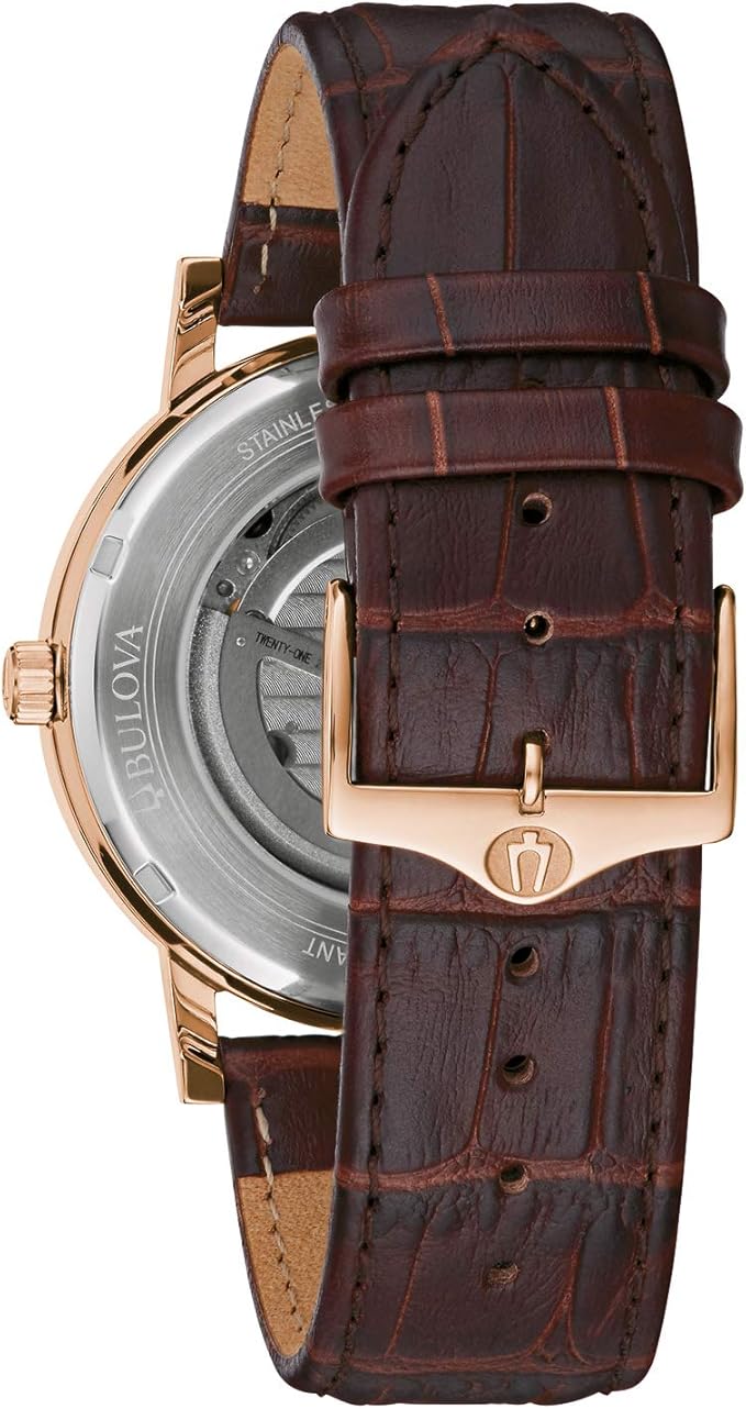 97A150 Bulova Classic Automatic de hombre pulsera de metal - Image 2