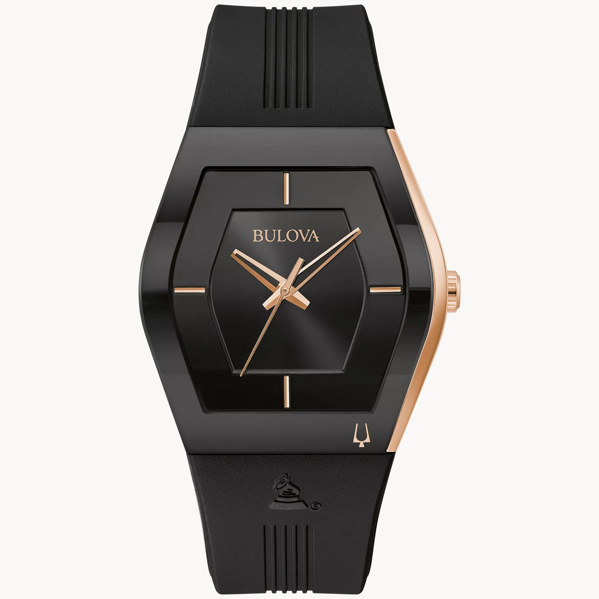 97A163 Reloj Bulova Gemini Latin Grammy de hombre correa de resina