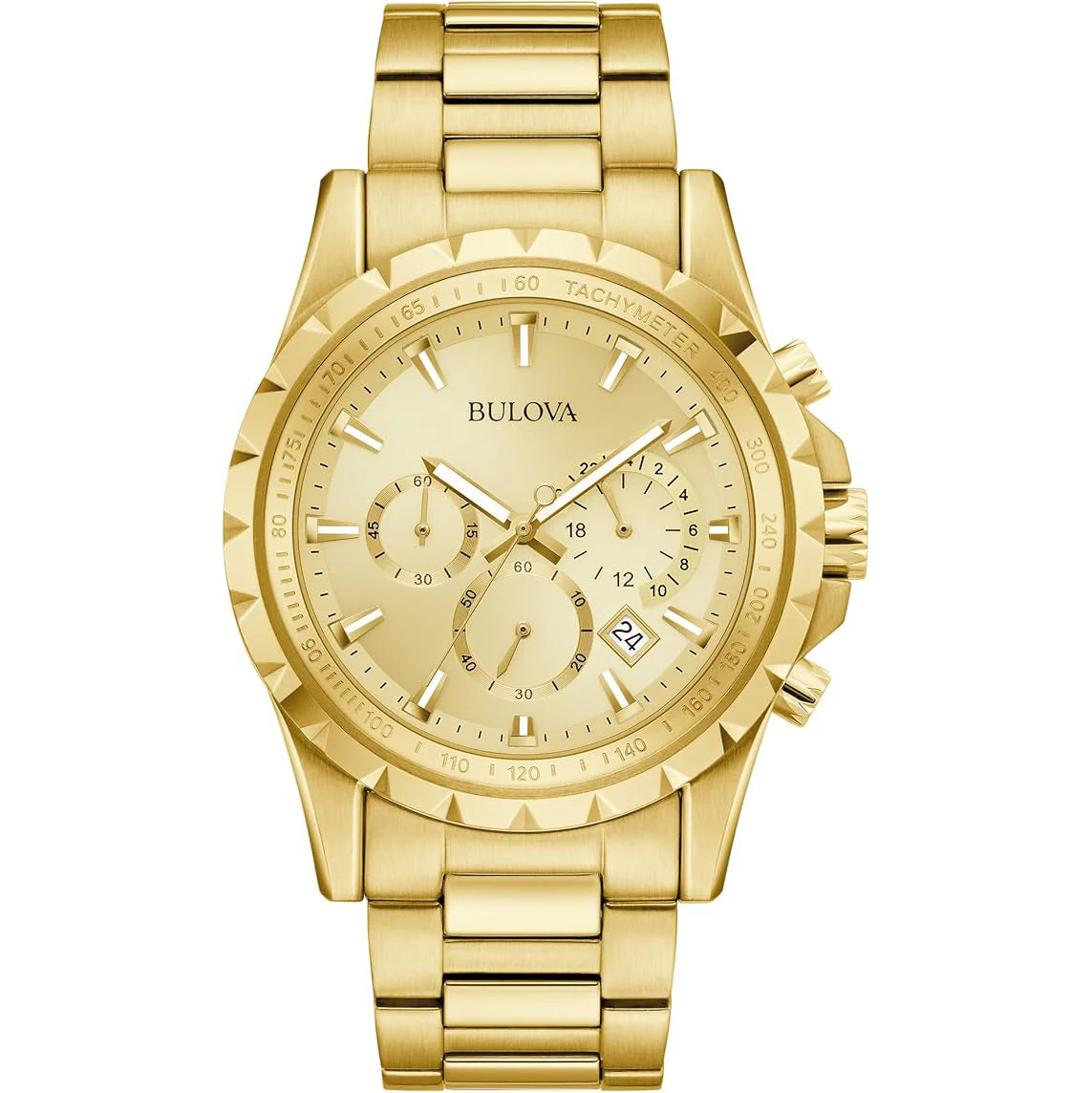 97B119 Reloj Bulova Dress Classic de hombre pulsera de acero inoxidable