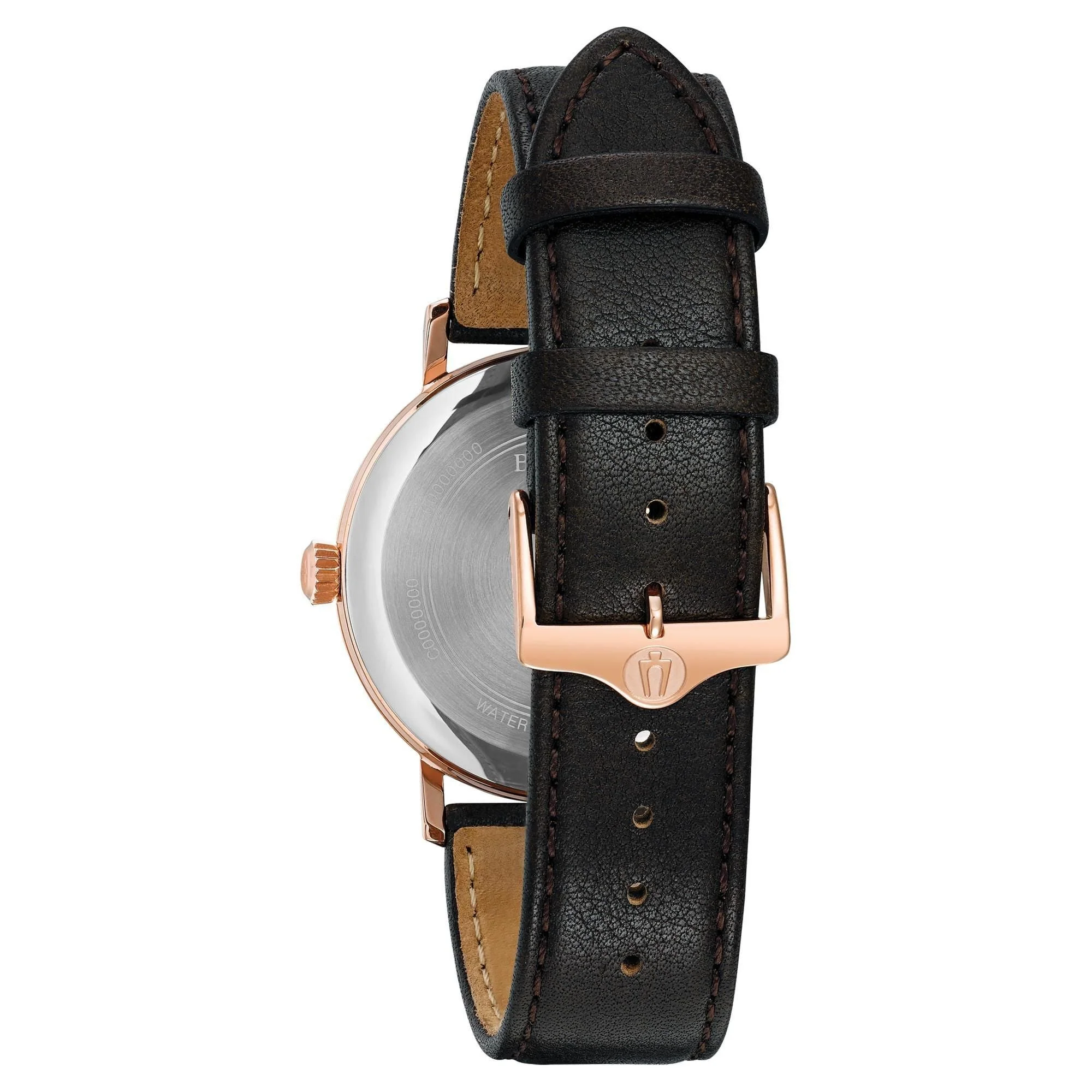 97B154 Reloj Bulova Classic Unisex correa de cuero - Image 2