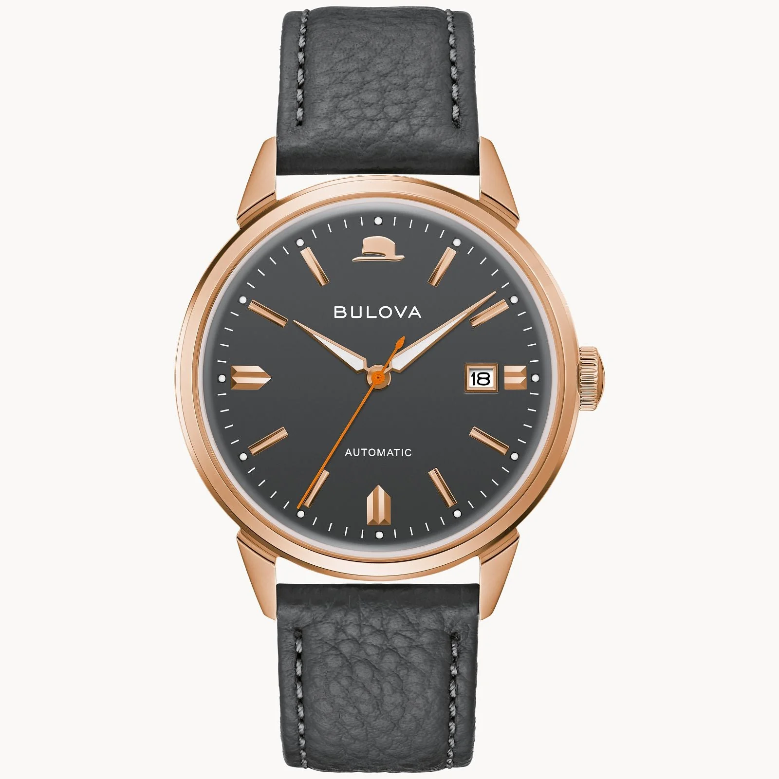 97B206 Reloj Bulova Summer Wind Frank Sinatra de caballero banda de piel