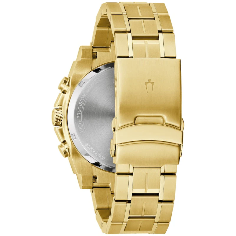 97B218 Reloj Bulova Precisionist de hombre pulsera de metal 46 mm - Image 3
