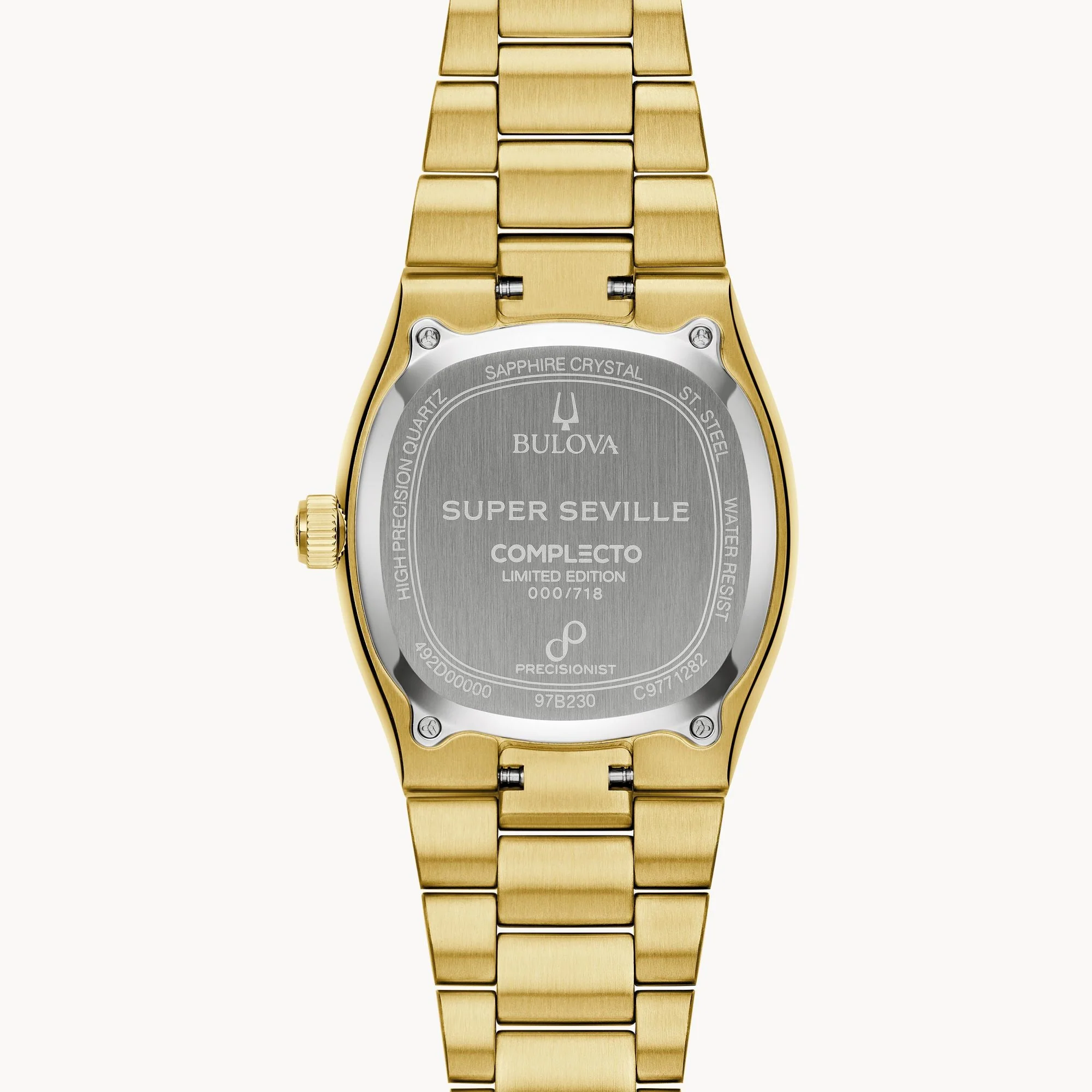 97B230 Reloj Bulova Super Seville de hombre correa de metal - Image 3