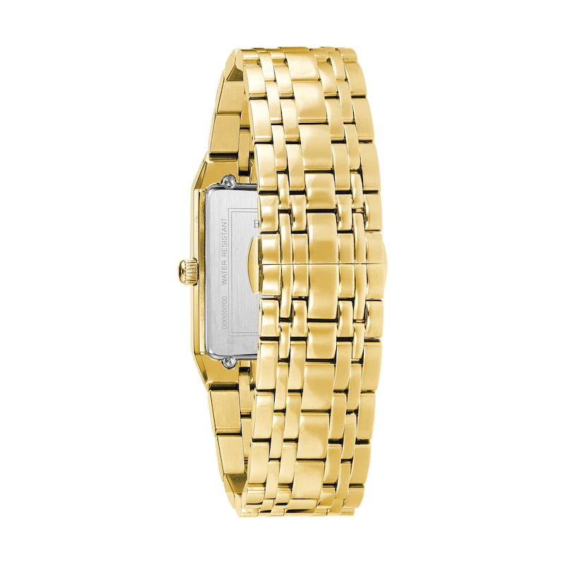 97D118 Reloj Bulova Diamond de hombre banda de metal - Image 2